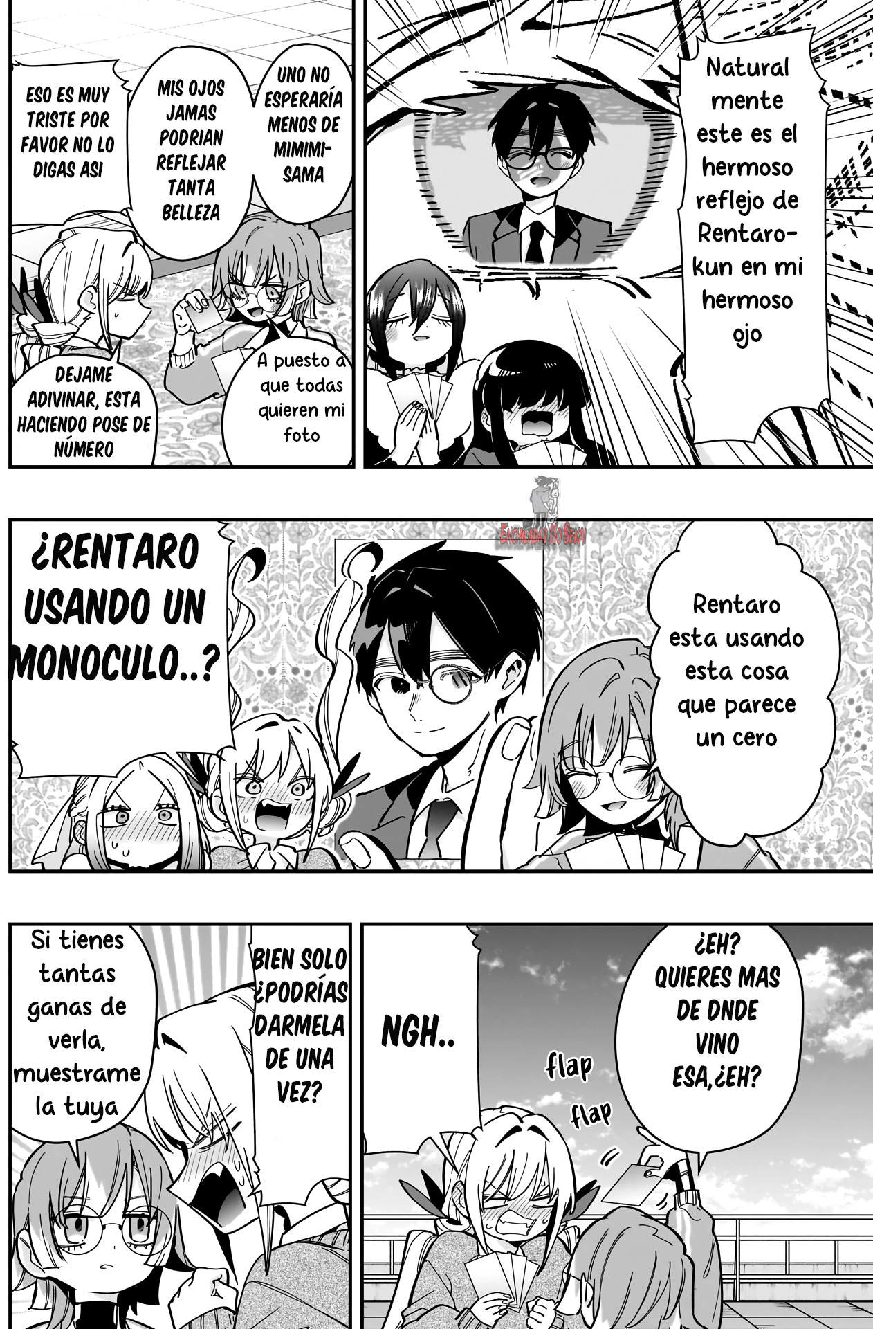 Kimi no koto ga Dai Dai Dai Dai Daisuki na 100-nin no Kanojo Capitulo 168: La fiesta de intercambio de fotos de Rentarou página 15