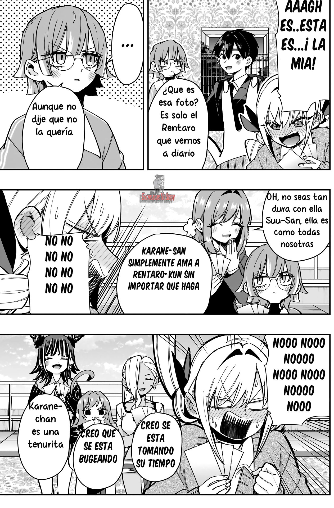 Kimi no koto ga Dai Dai Dai Dai Daisuki na 100-nin no Kanojo Capitulo 168: La fiesta de intercambio de fotos de Rentarou página 16