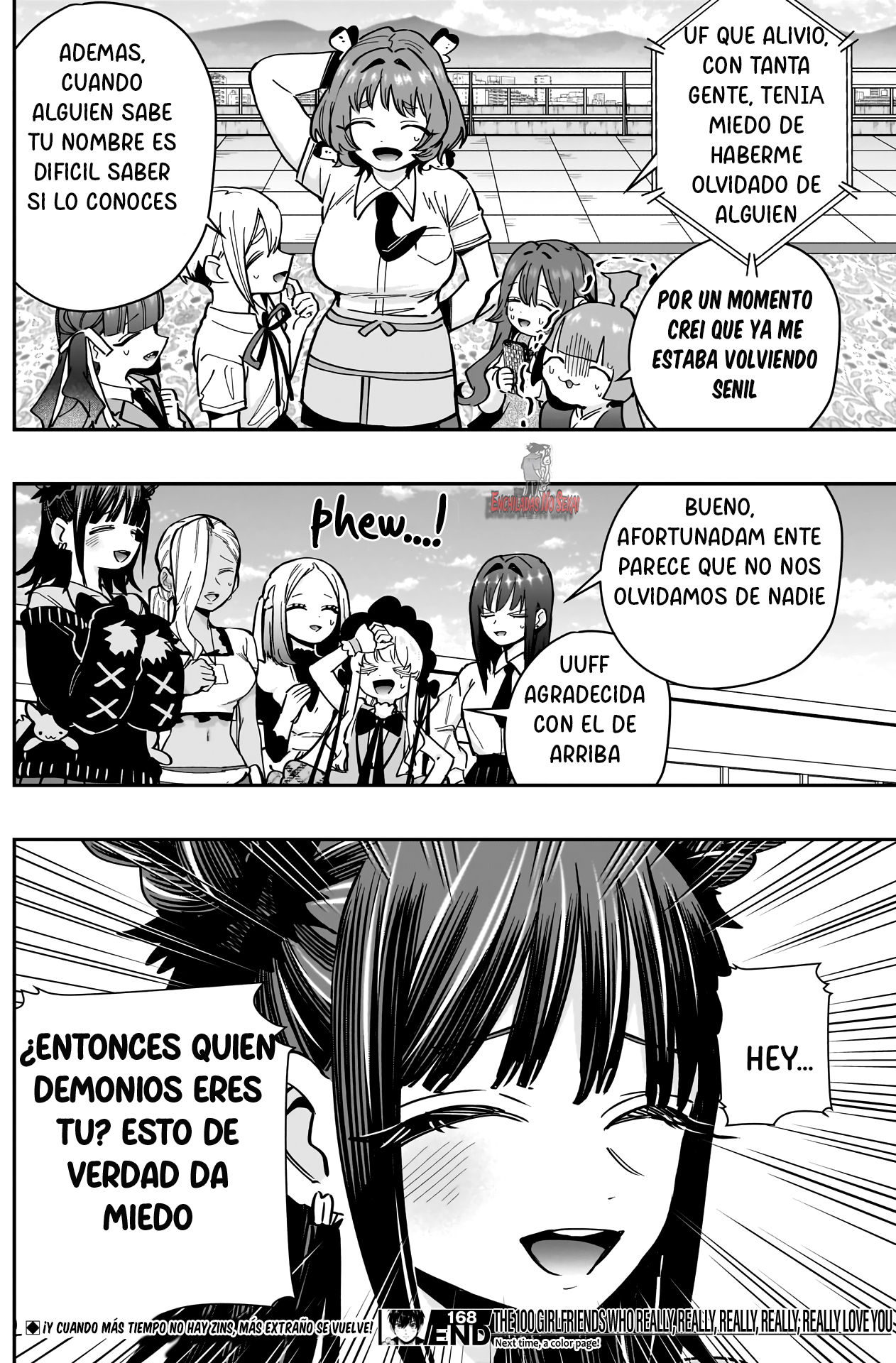 Kimi no koto ga Dai Dai Dai Dai Daisuki na 100-nin no Kanojo Capitulo 168: La fiesta de intercambio de fotos de Rentarou página 21