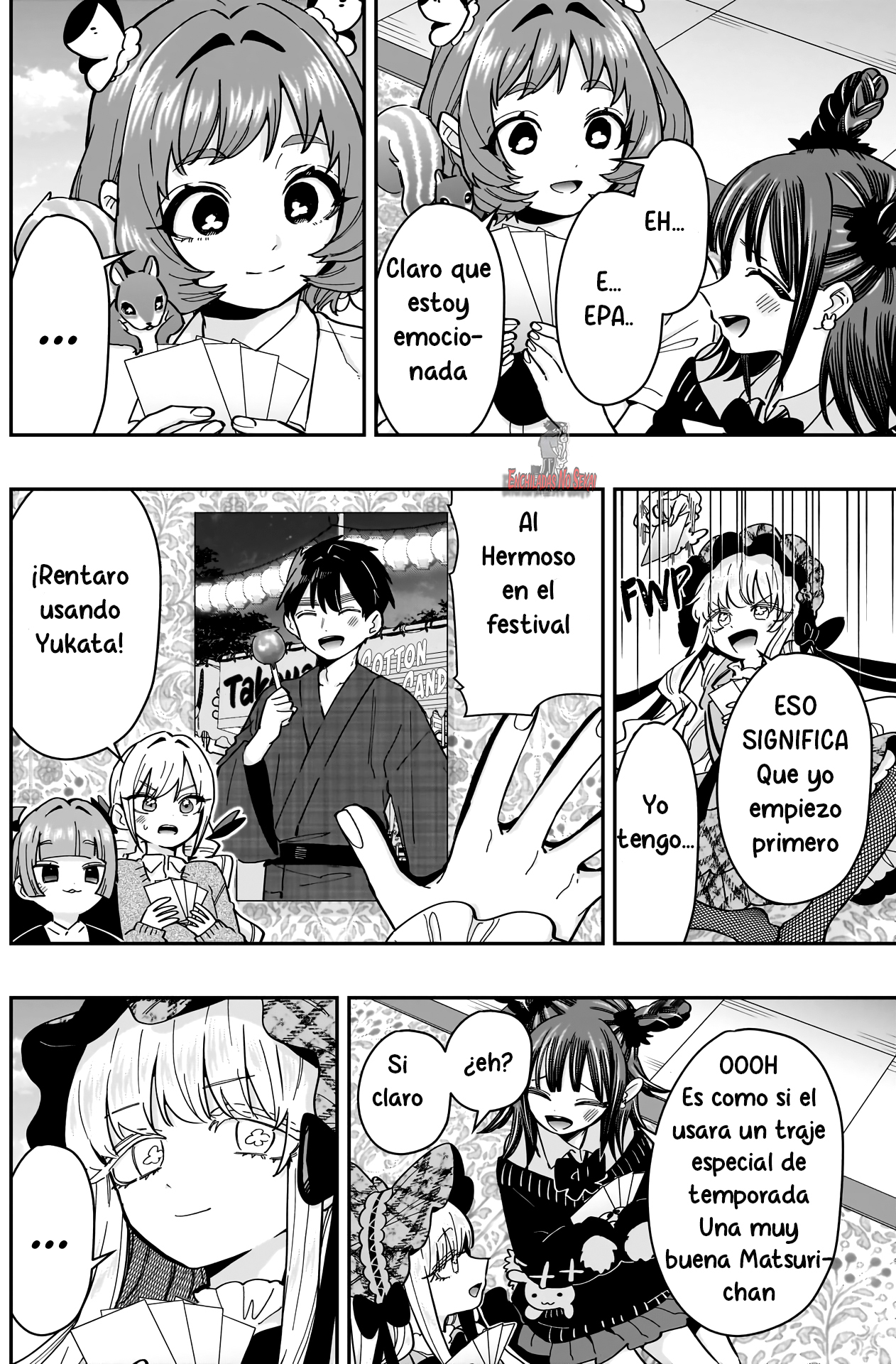 Kimi no koto ga Dai Dai Dai Dai Daisuki na 100-nin no Kanojo Capitulo 168: La fiesta de intercambio de fotos de Rentarou página 3