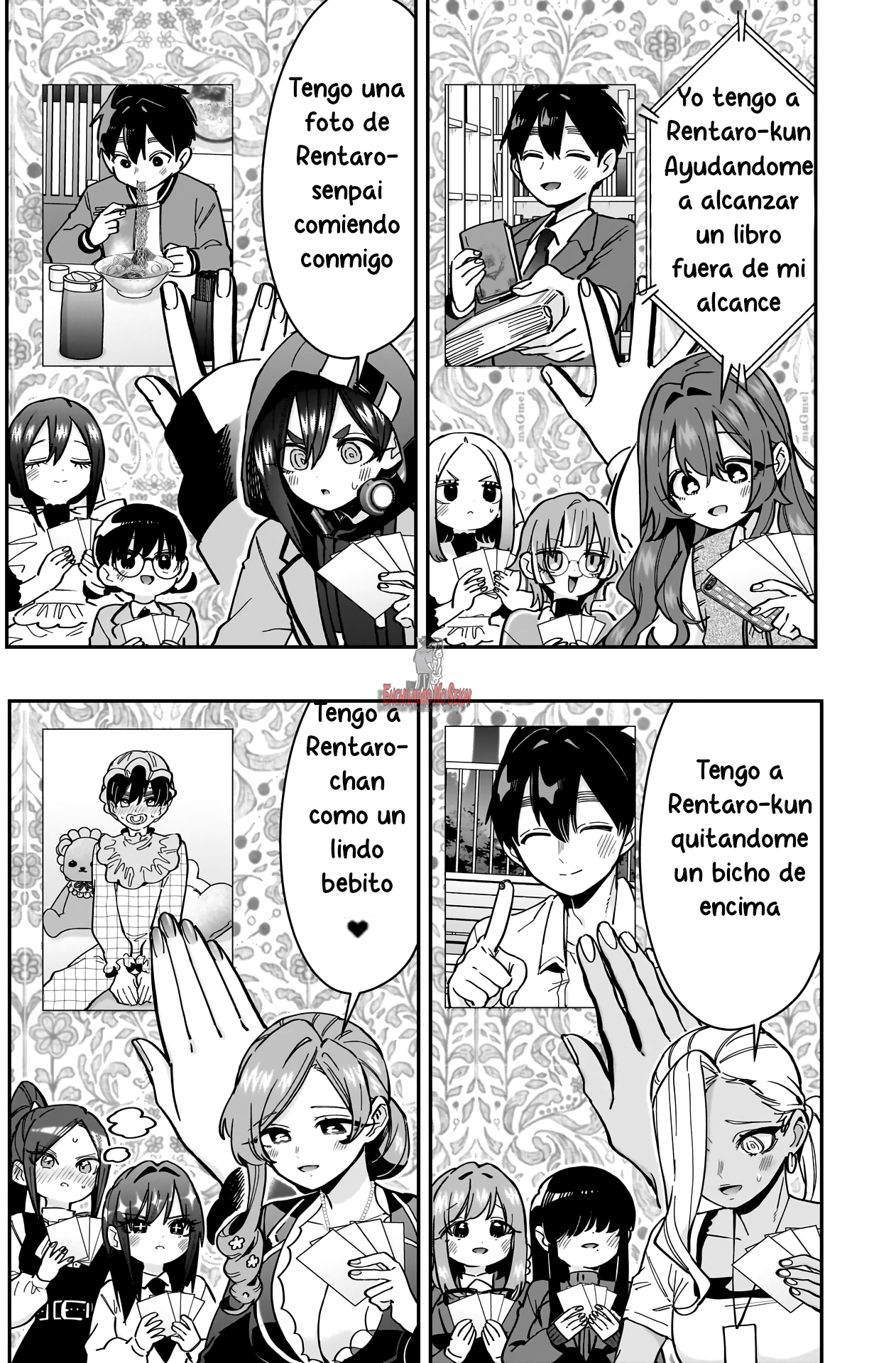 Kimi no koto ga Dai Dai Dai Dai Daisuki na 100-nin no Kanojo Capitulo 168: La fiesta de intercambio de fotos de Rentarou página 7