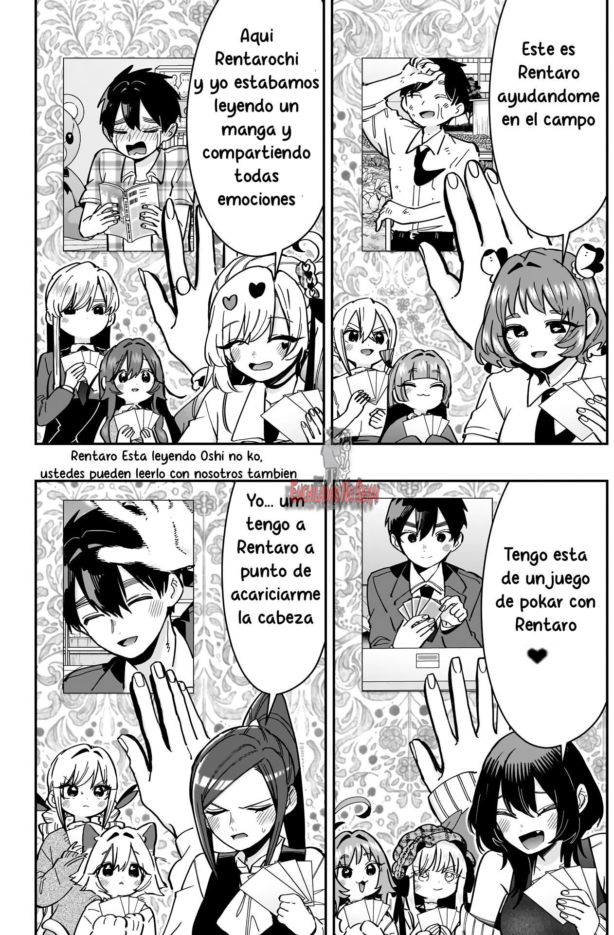 Kimi no koto ga Dai Dai Dai Dai Daisuki na 100-nin no Kanojo Capitulo 168: La fiesta de intercambio de fotos de Rentarou página 8