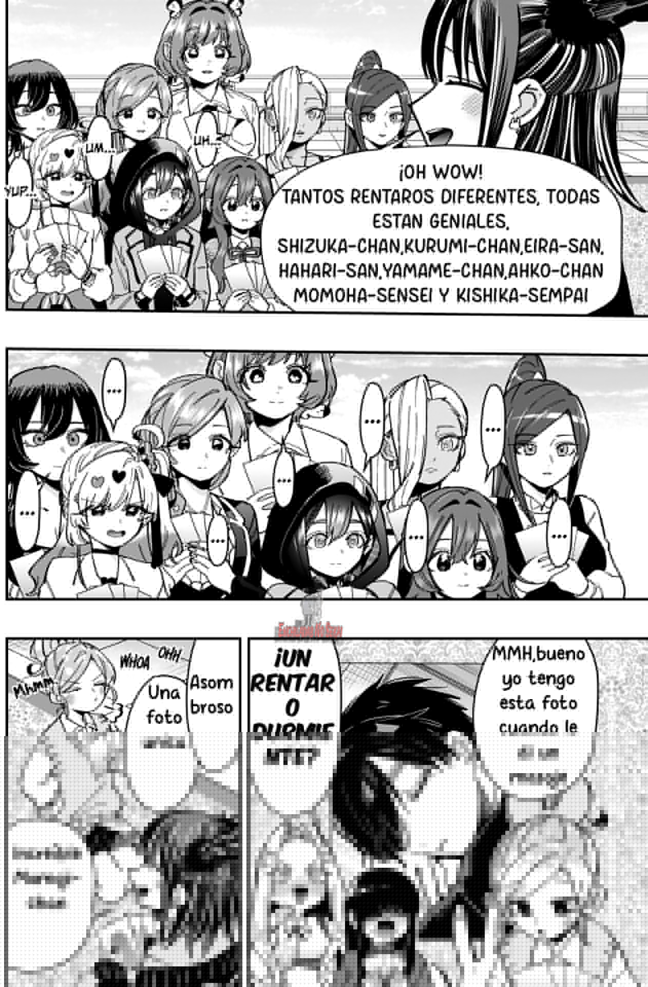 Kimi no koto ga Dai Dai Dai Dai Daisuki na 100-nin no Kanojo Capitulo 168: La fiesta de intercambio de fotos de Rentarou página 9
