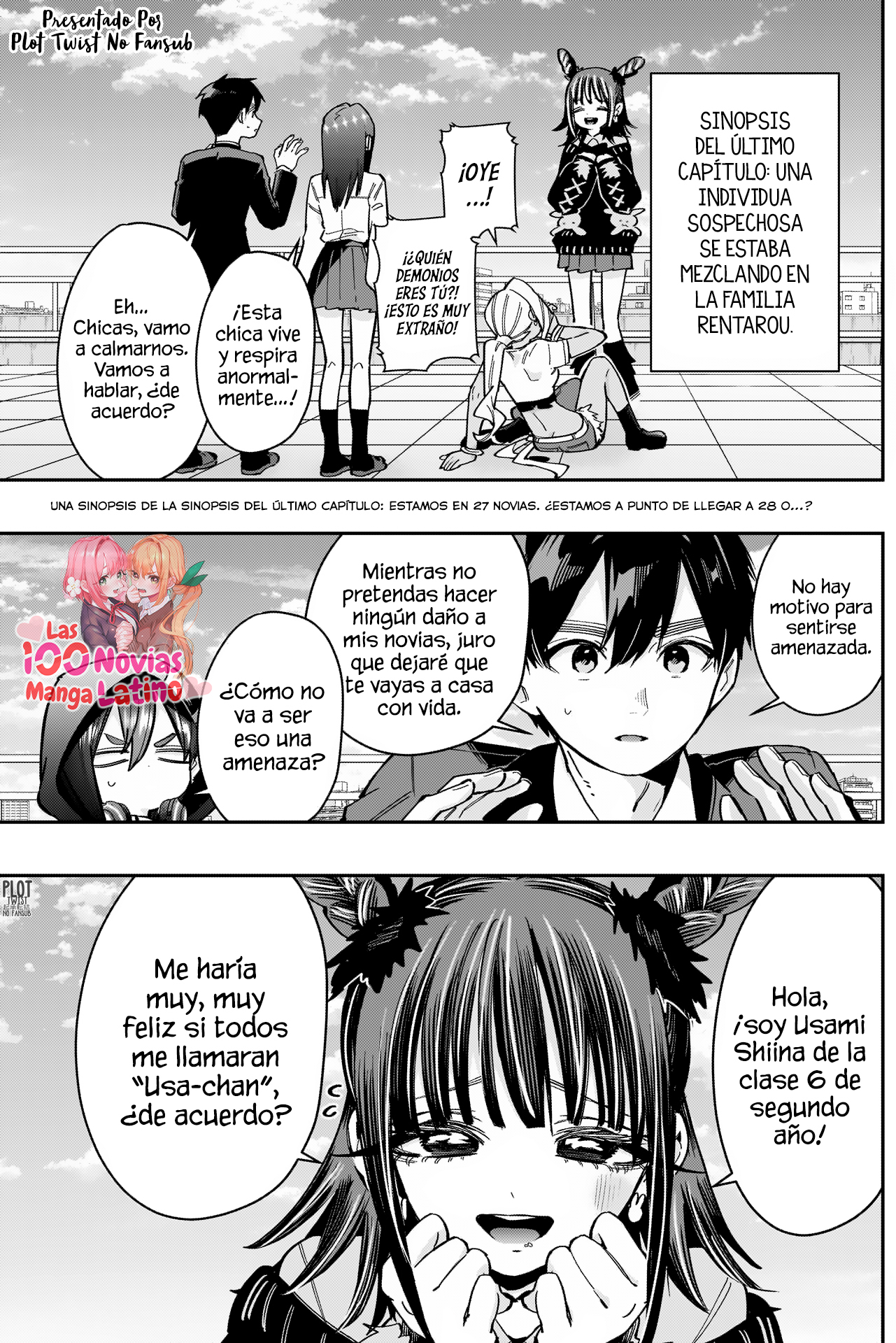 Kimi no koto ga Dai Dai Dai Dai Daisuki na 100-nin no Kanojo Capitulo 169: La chica que se coló en la Familia Rentarou página 2
