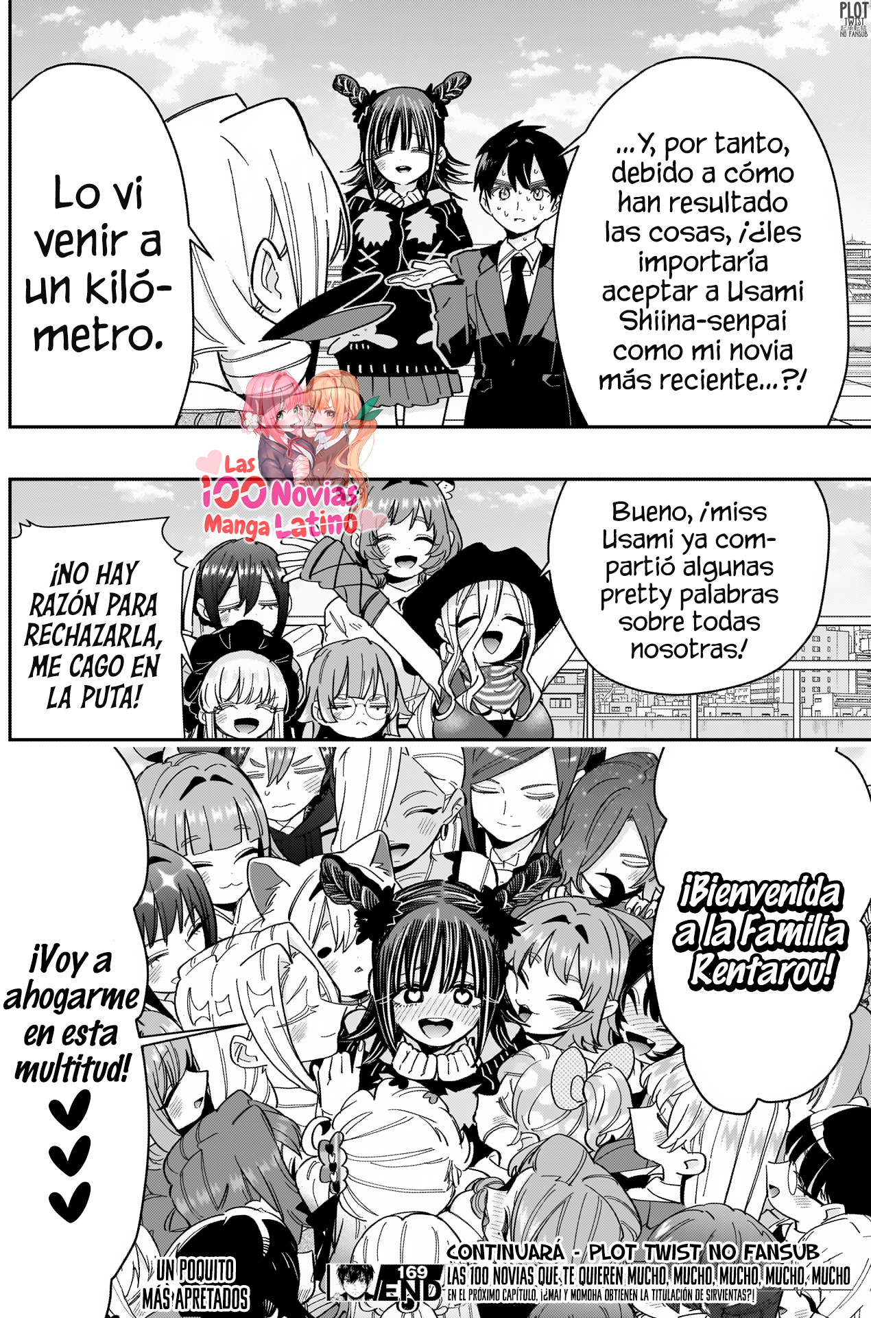 Kimi no koto ga Dai Dai Dai Dai Daisuki na 100-nin no Kanojo Capitulo 169: La chica que se coló en la Familia Rentarou página 21
