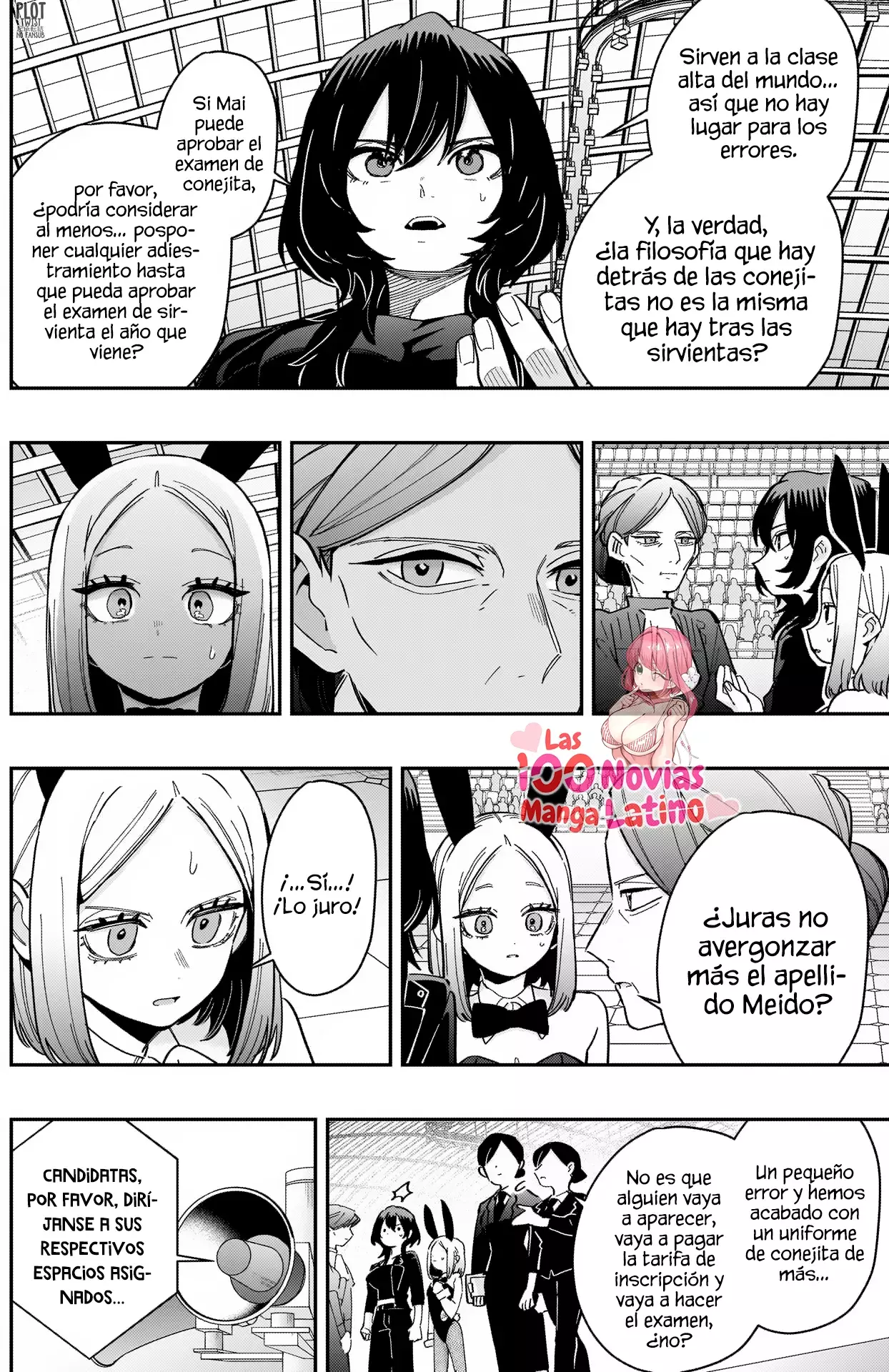 Kimi no koto ga Dai Dai Dai Dai Daisuki na 100-nin no Kanojo Capitulo 170: Mai y Momoha se convierten en sirvientas tituladas (tal vez) página 12