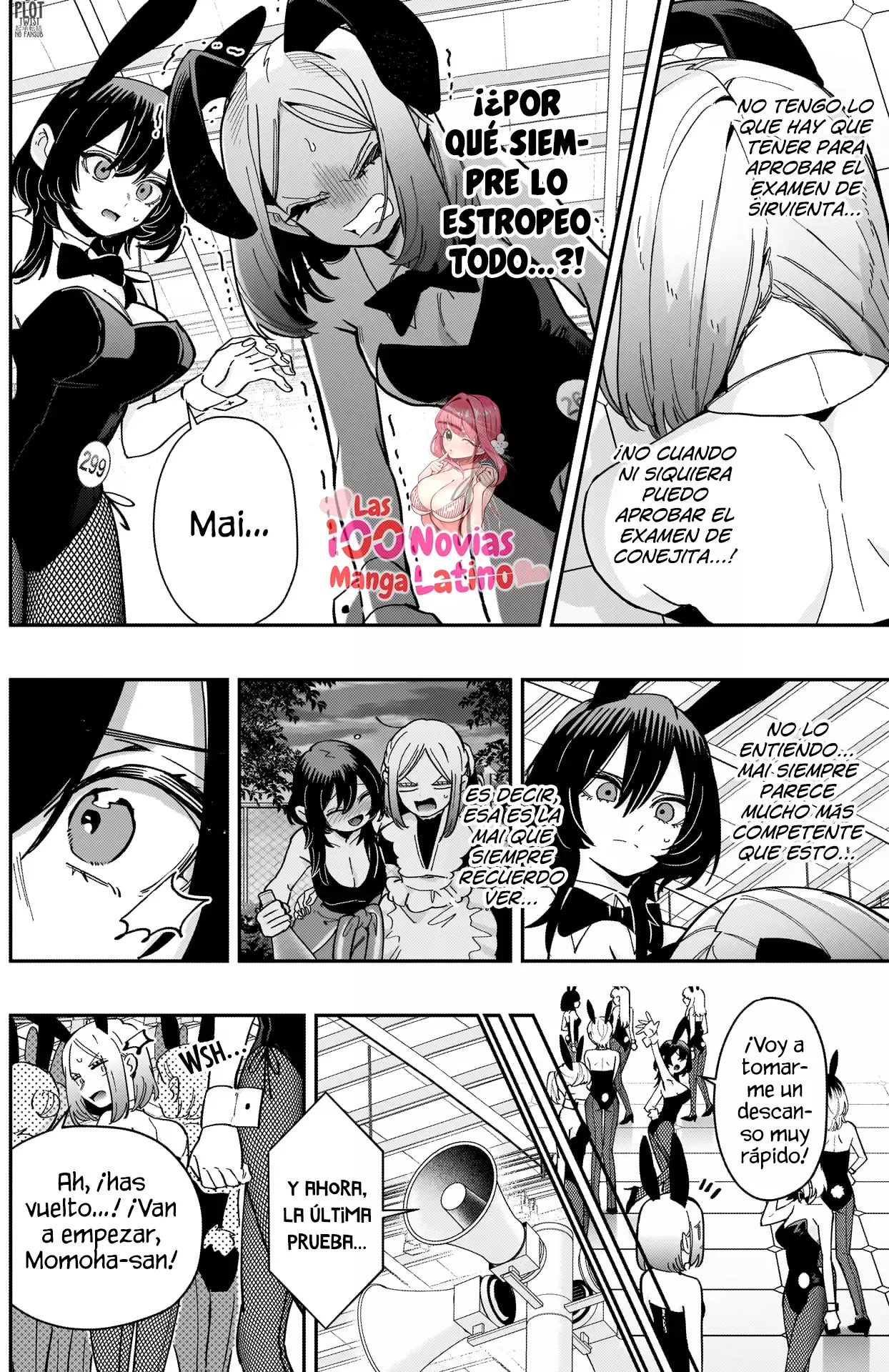 Kimi no koto ga Dai Dai Dai Dai Daisuki na 100-nin no Kanojo Capitulo 170: Mai y Momoha se convierten en sirvientas tituladas (tal vez) página 17