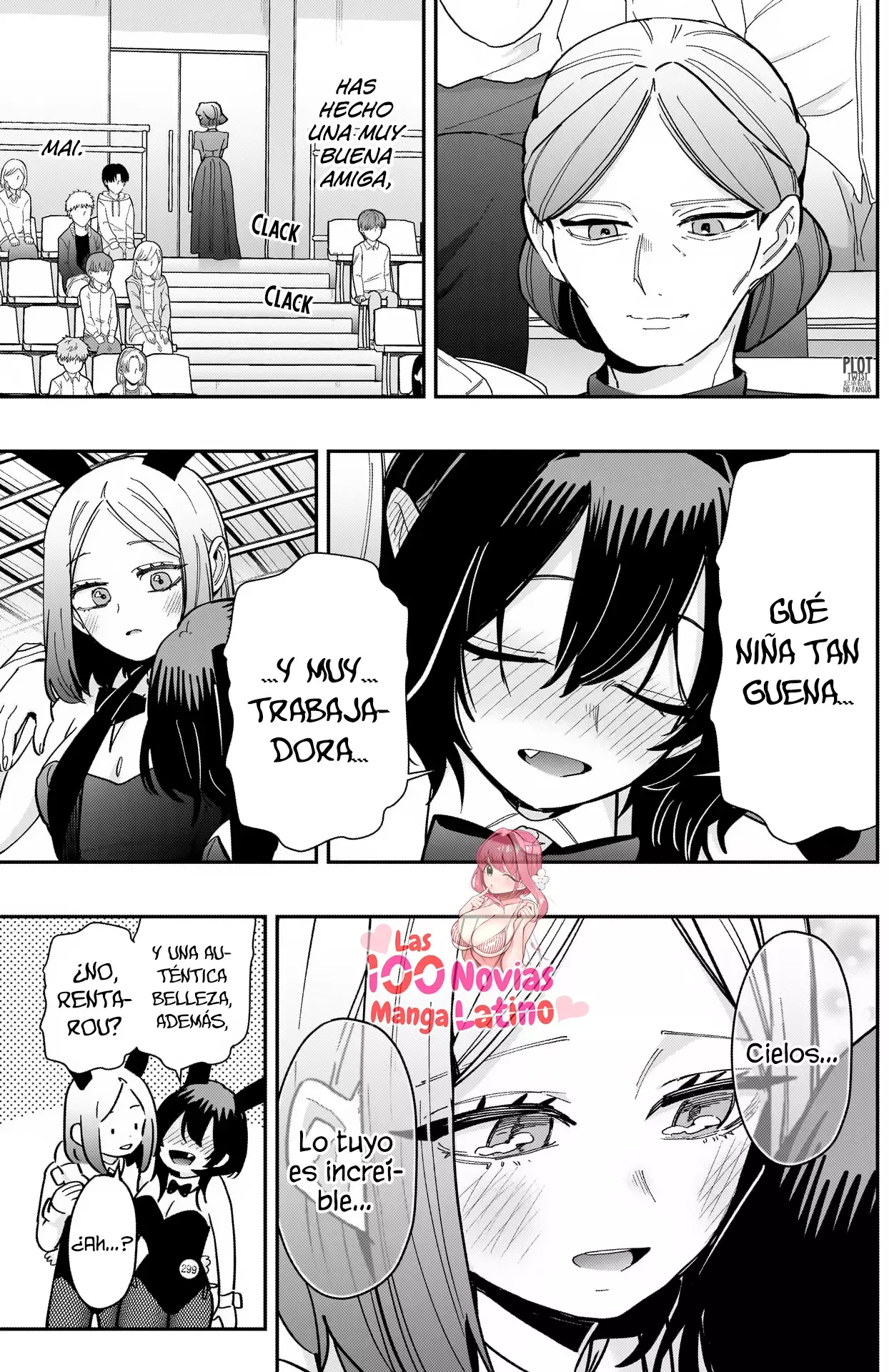 Kimi no koto ga Dai Dai Dai Dai Daisuki na 100-nin no Kanojo Capitulo 170: Mai y Momoha se convierten en sirvientas tituladas (tal vez) página 22