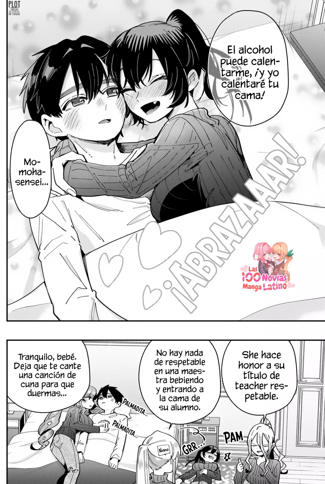 Kimi no koto ga Dai Dai Dai Dai Daisuki na 100-nin no Kanojo Capitulo 171: El capítulo del combo de mujer pechugona con coleta y suéter tejido página 14