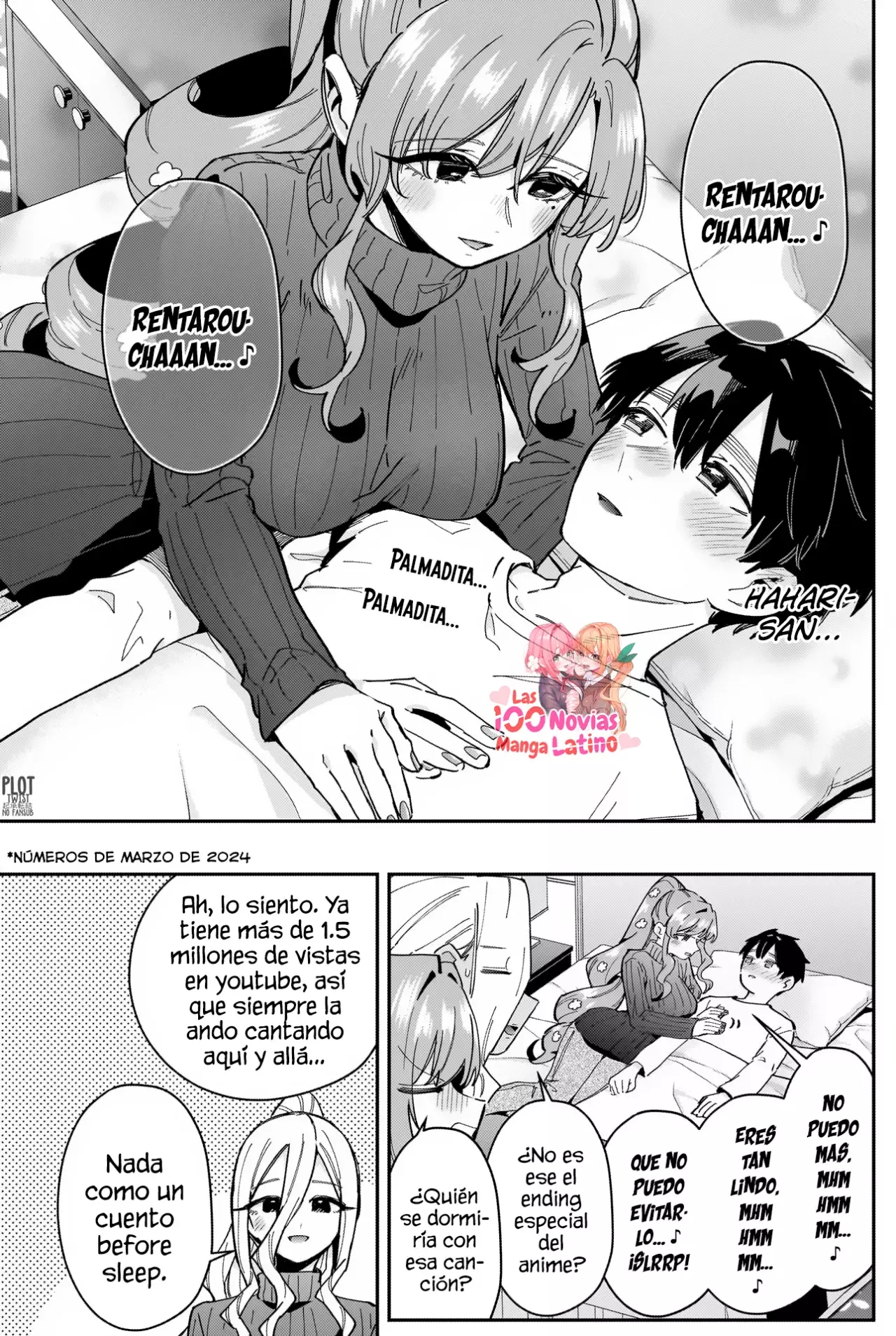 Kimi no koto ga Dai Dai Dai Dai Daisuki na 100-nin no Kanojo Capitulo 171: El capítulo del combo de mujer pechugona con coleta y suéter tejido página 15