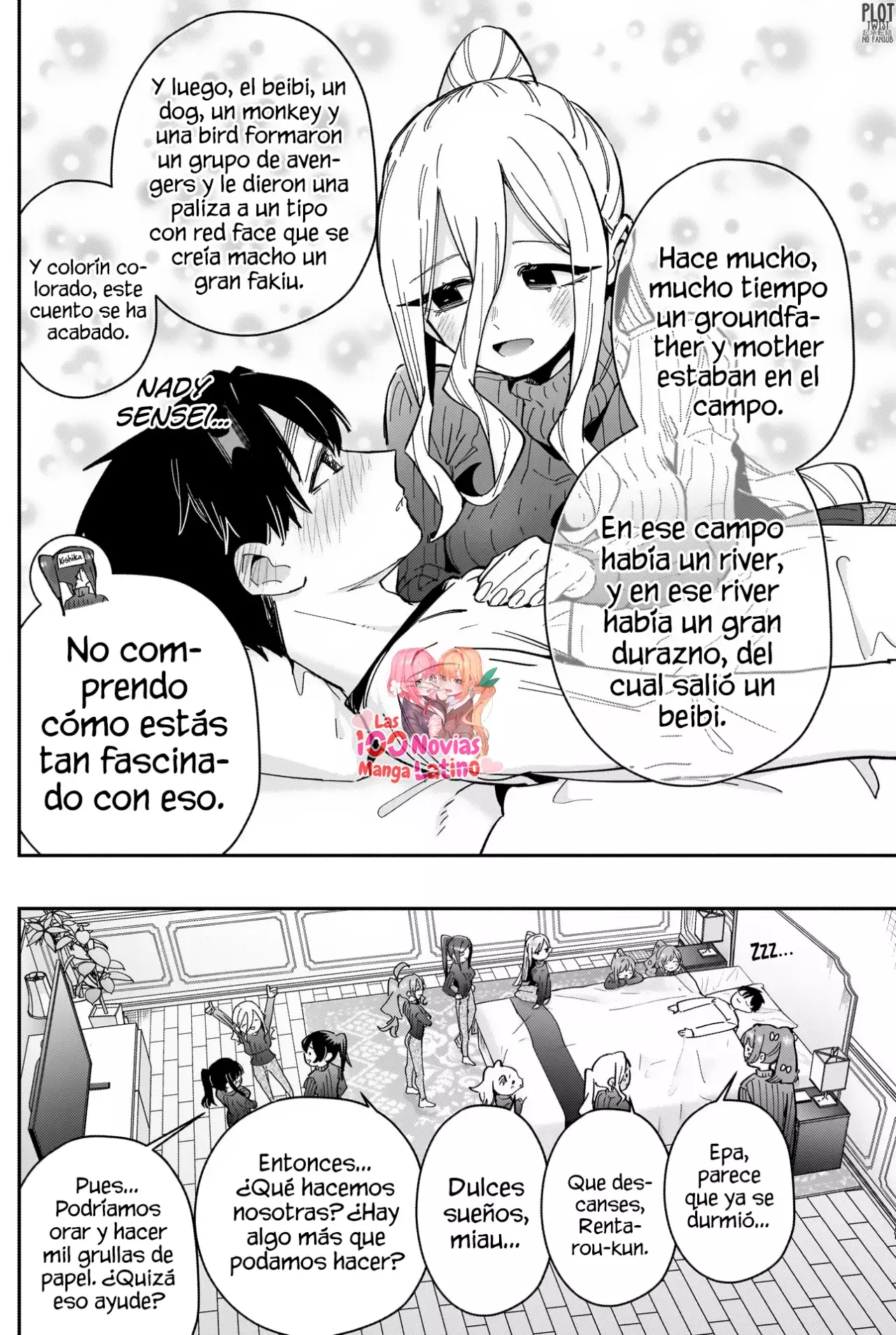 Kimi no koto ga Dai Dai Dai Dai Daisuki na 100-nin no Kanojo Capitulo 171: El capítulo del combo de mujer pechugona con coleta y suéter tejido página 16