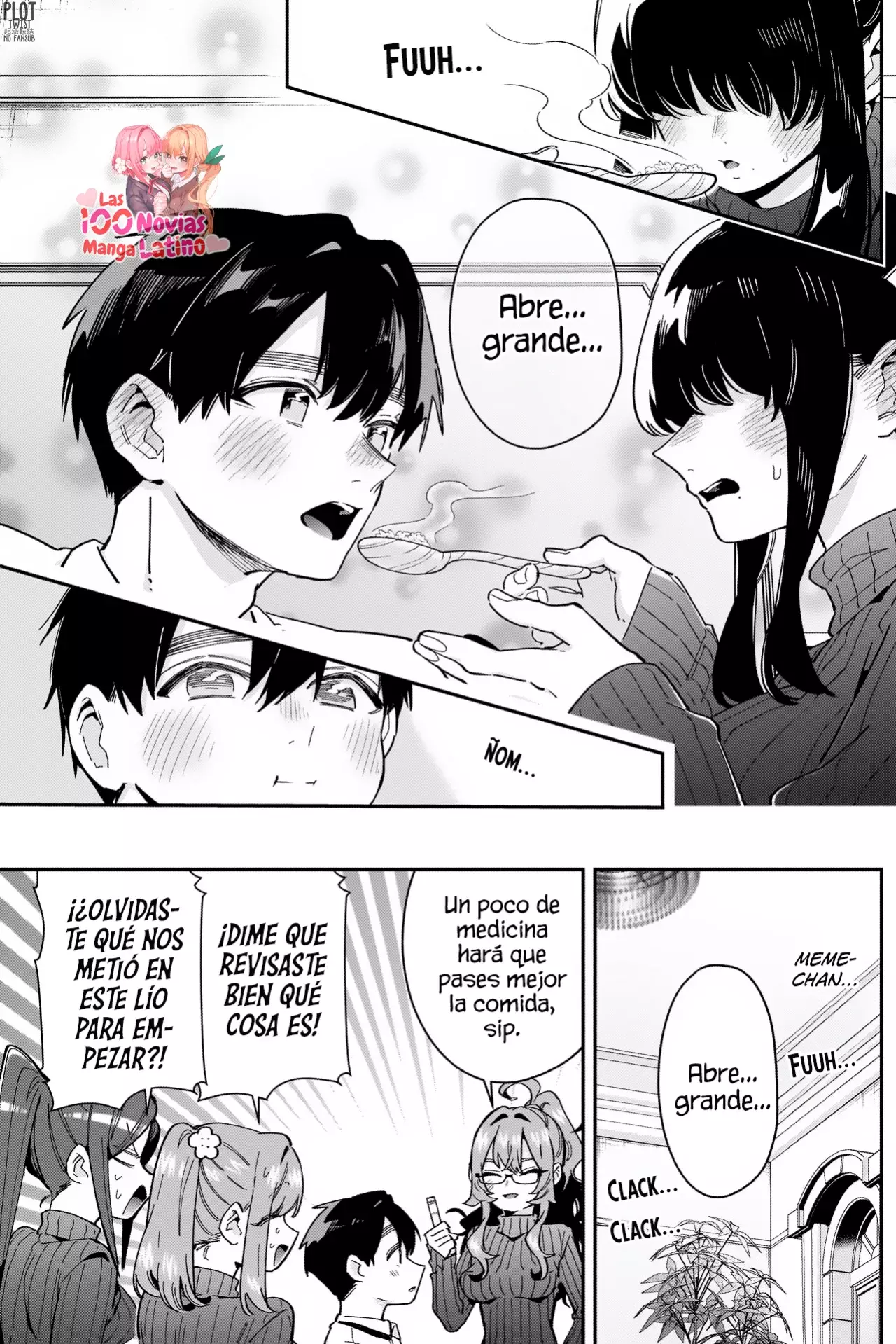 Kimi no koto ga Dai Dai Dai Dai Daisuki na 100-nin no Kanojo Capitulo 171: El capítulo del combo de mujer pechugona con coleta y suéter tejido página 9