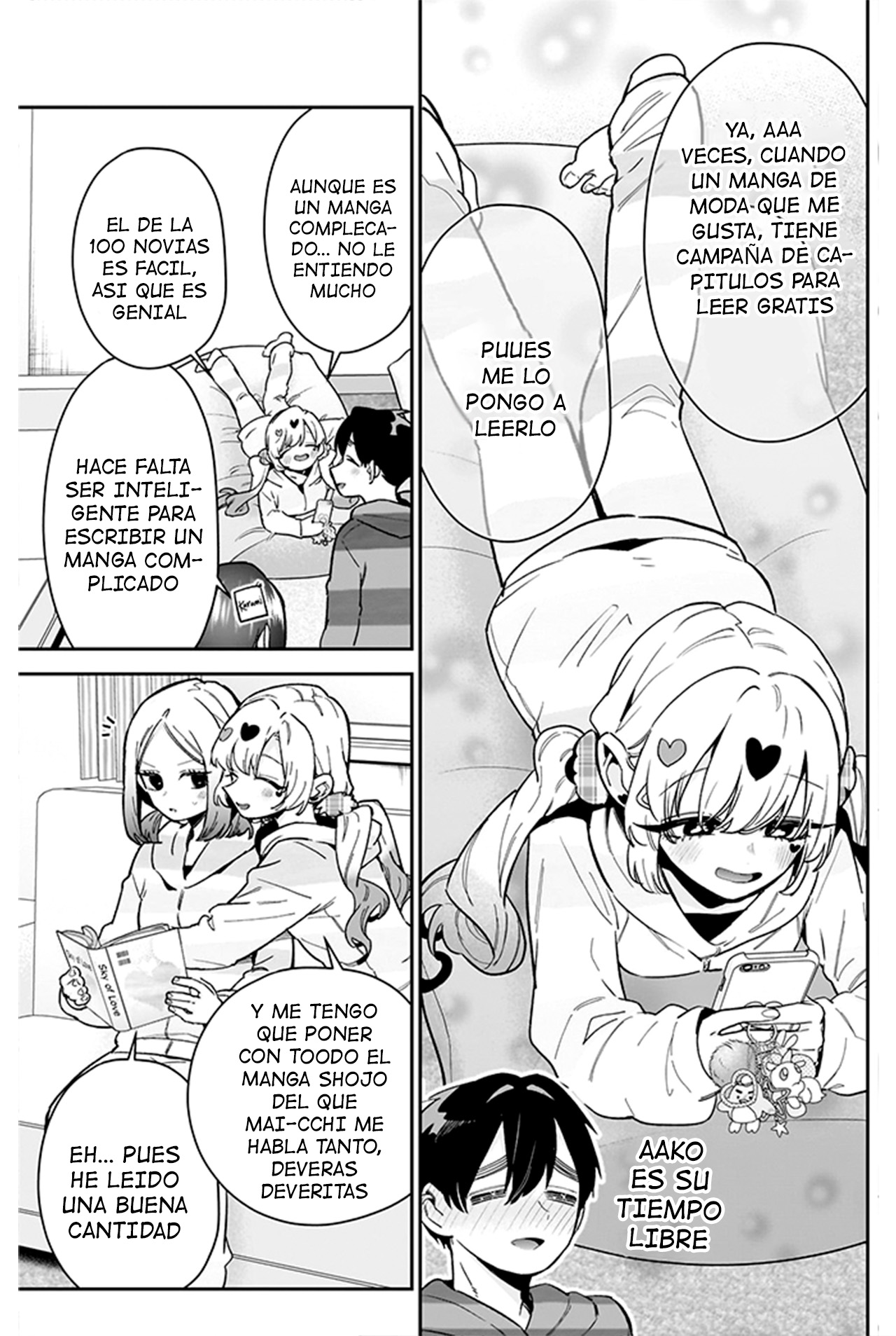 Kimi no koto ga Dai Dai Dai Dai Daisuki na 100-nin no Kanojo Capitulo 172: El capítulo del combo de mujer delgada con trenzas y pijama (2 Parte) página 11