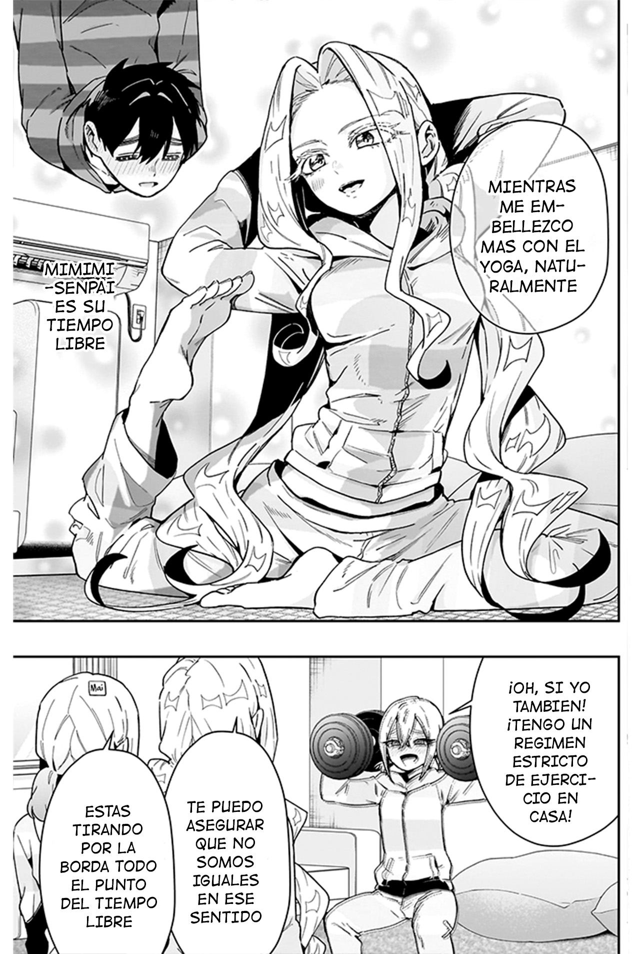 Kimi no koto ga Dai Dai Dai Dai Daisuki na 100-nin no Kanojo Capitulo 172: El capítulo del combo de mujer delgada con trenzas y pijama (2 Parte) página 17