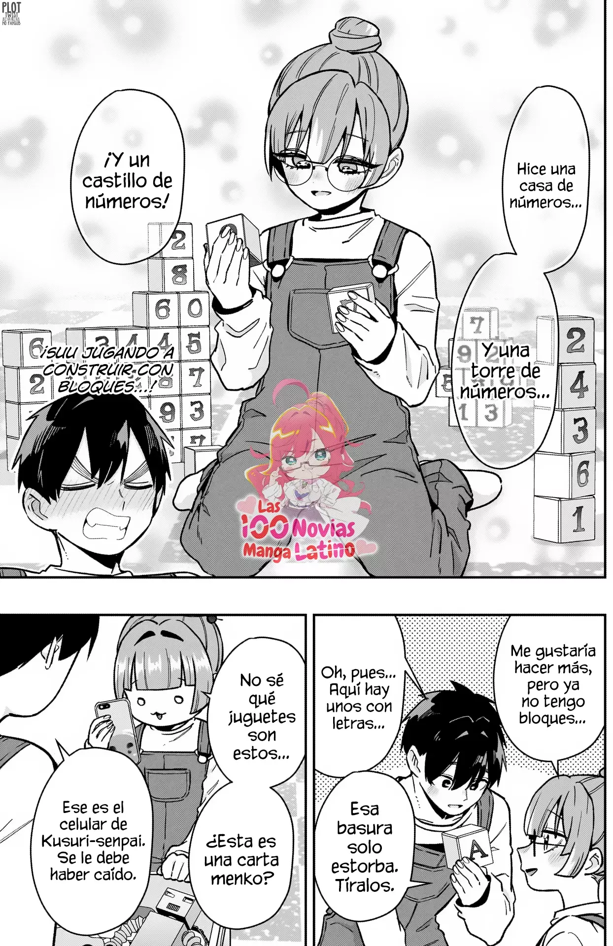 Kimi no koto ga Dai Dai Dai Dai Daisuki na 100-nin no Kanojo Capitulo 173: El capítulo del combo de chica pequeña con chongo y overol es lo mejor (3 Parte) página 11