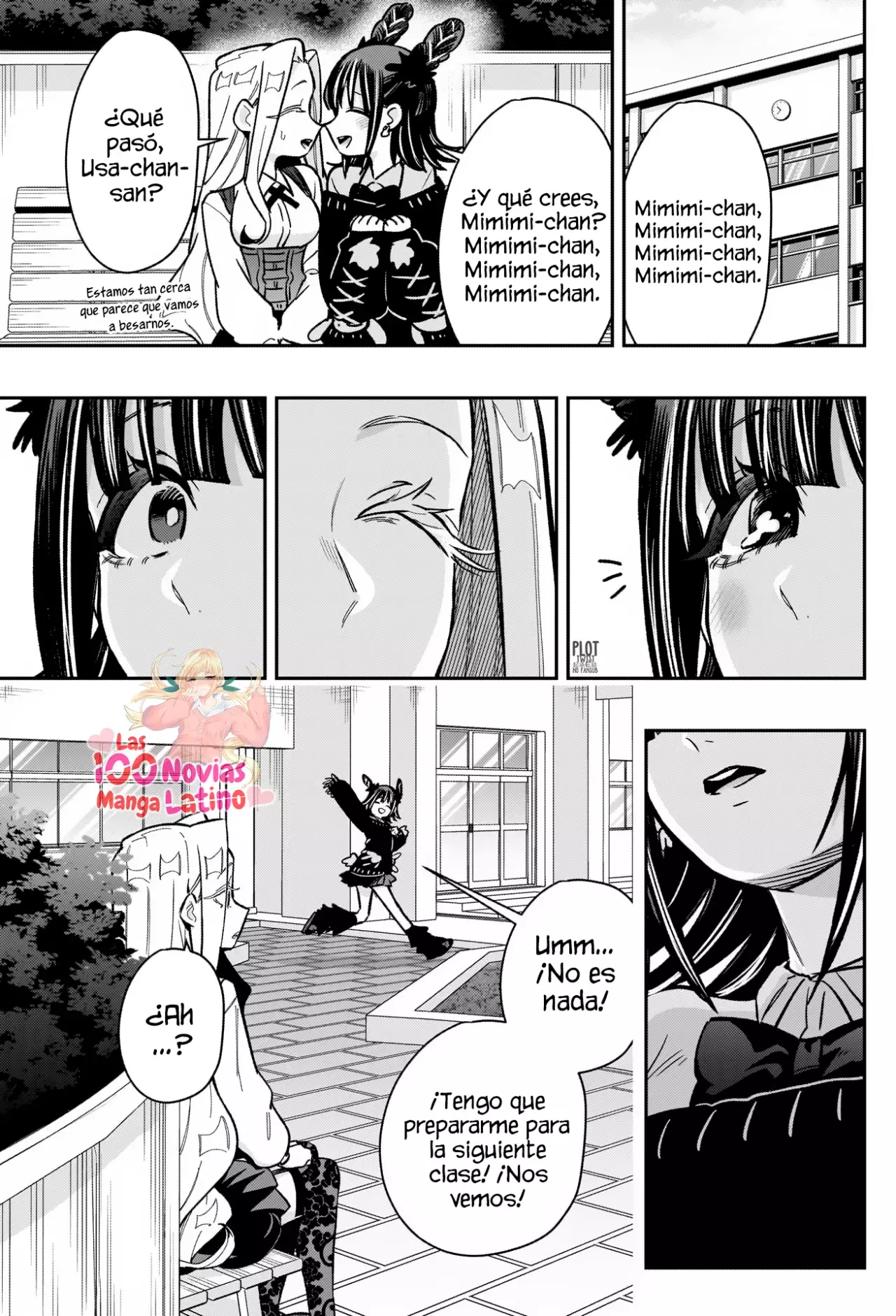 Kimi no koto ga Dai Dai Dai Dai Daisuki na 100-nin no Kanojo Capitulo 174: Usa-chan es encimosa página 11