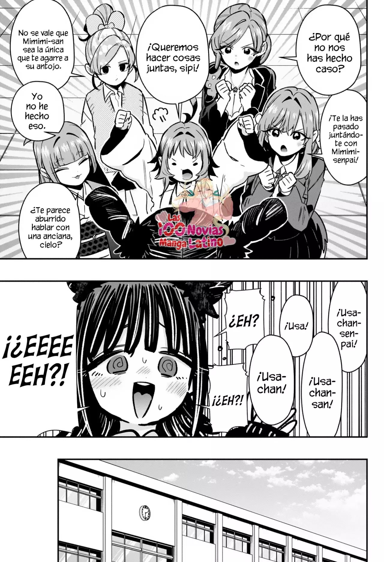 Kimi no koto ga Dai Dai Dai Dai Daisuki na 100-nin no Kanojo Capitulo 174: Usa-chan es encimosa página 15