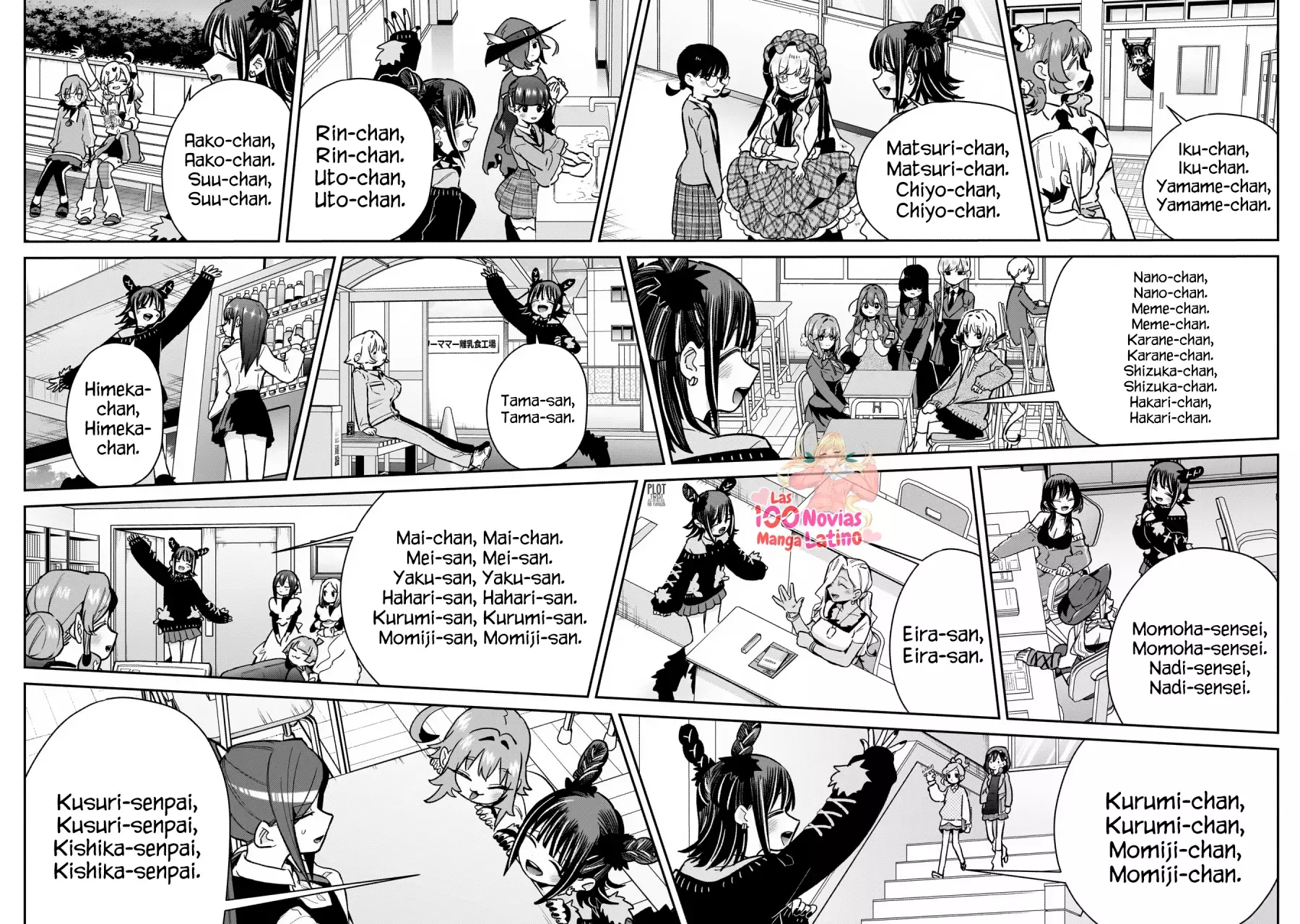 Kimi no koto ga Dai Dai Dai Dai Daisuki na 100-nin no Kanojo Capitulo 174: Usa-chan es encimosa página 16