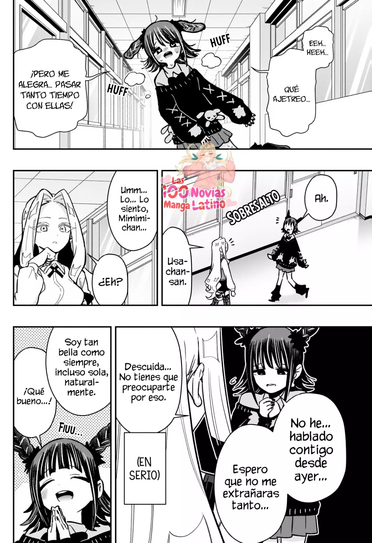 Kimi no koto ga Dai Dai Dai Dai Daisuki na 100-nin no Kanojo Capitulo 174: Usa-chan es encimosa página 17