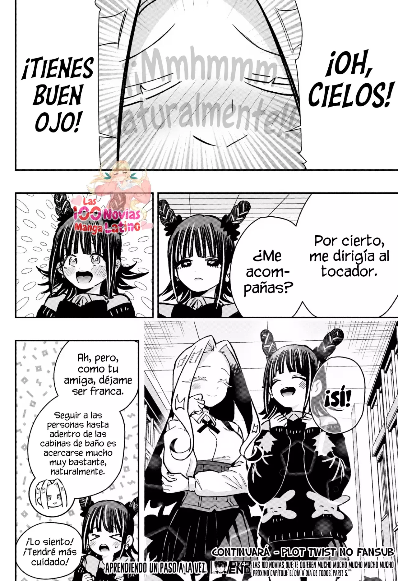 Kimi no koto ga Dai Dai Dai Dai Daisuki na 100-nin no Kanojo Capitulo 174: Usa-chan es encimosa página 19