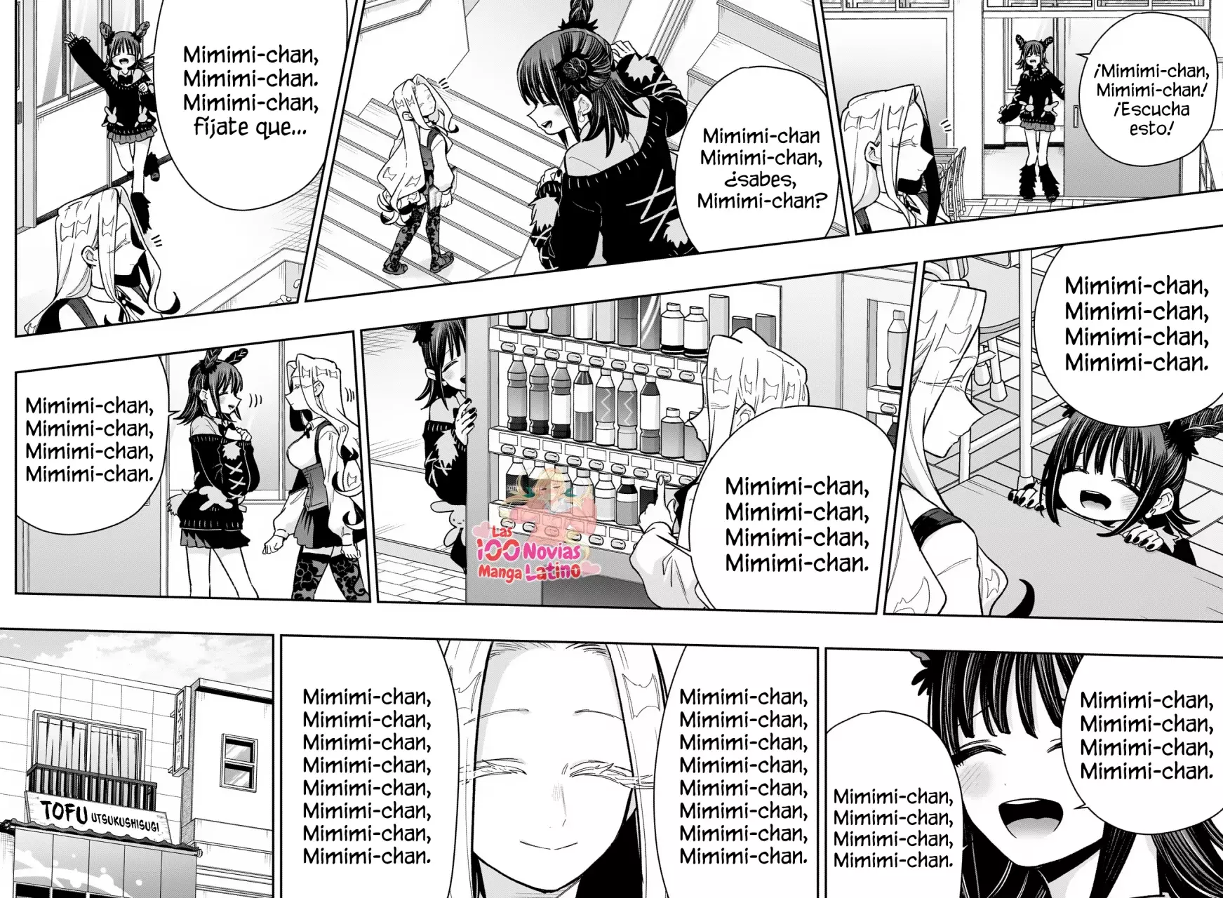 Kimi no koto ga Dai Dai Dai Dai Daisuki na 100-nin no Kanojo Capitulo 174: Usa-chan es encimosa página 7
