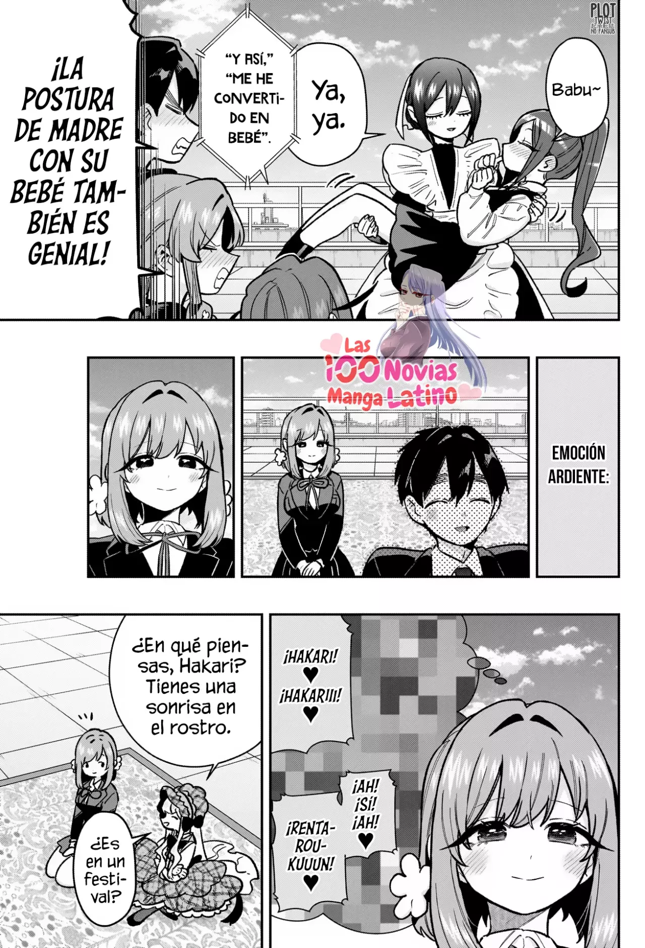 Kimi no koto ga Dai Dai Dai Dai Daisuki na 100-nin no Kanojo Capitulo 175: El día a día de la familia Rentarou (parte cinco) página 10