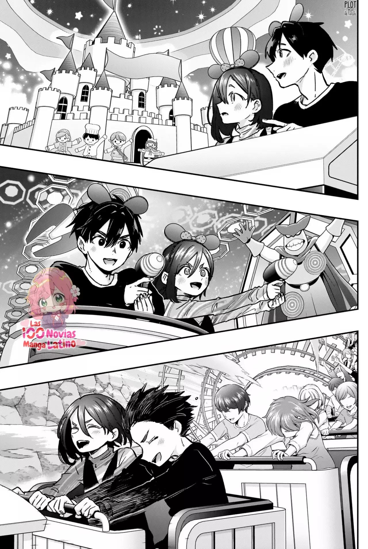 Kimi no koto ga Dai Dai Dai Dai Daisuki na 100-nin no Kanojo Capitulo 176: Kurumi retacándose en Disney página 14