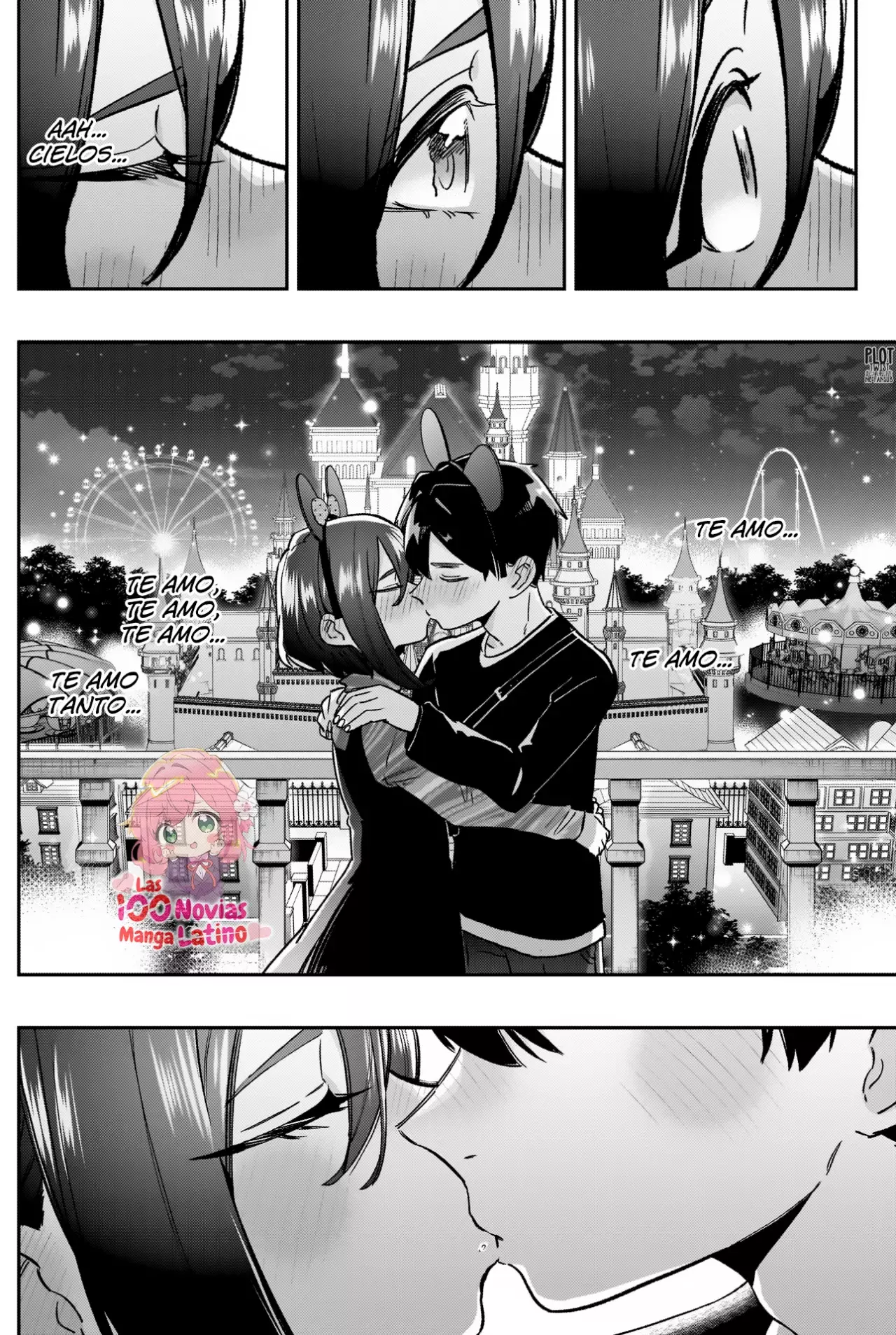 Kimi no koto ga Dai Dai Dai Dai Daisuki na 100-nin no Kanojo Capitulo 176: Kurumi retacándose en Disney página 17
