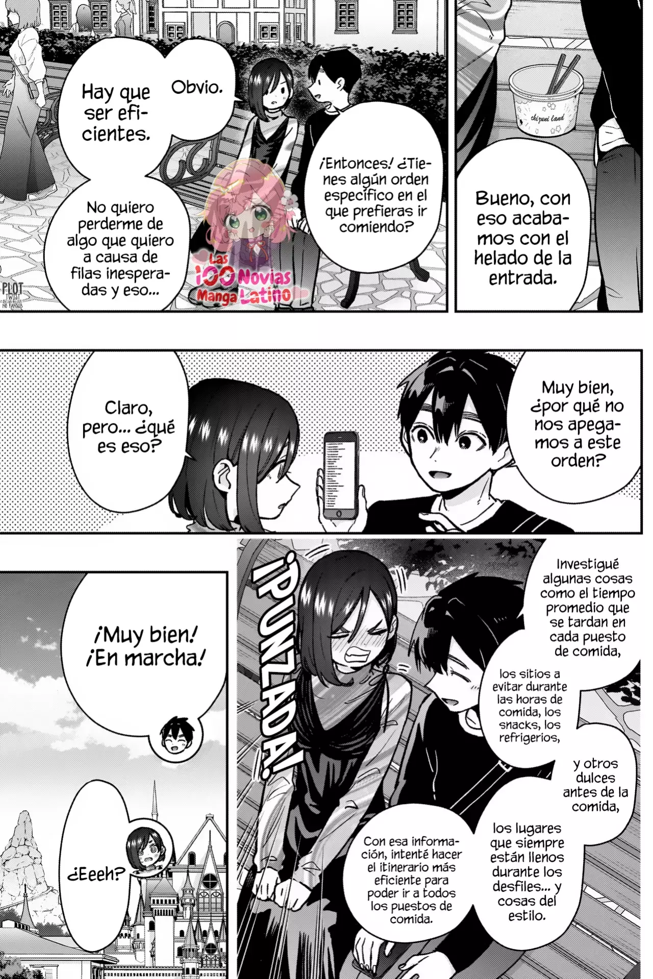 Kimi no koto ga Dai Dai Dai Dai Daisuki na 100-nin no Kanojo Capitulo 176: Kurumi retacándose en Disney página 6