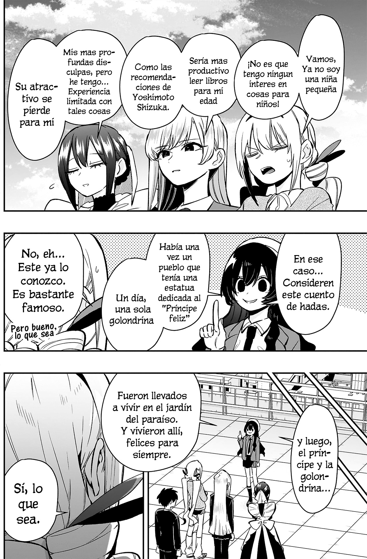 Kimi no koto ga Dai Dai Dai Dai Daisuki na 100-nin no Kanojo Capitulo 178: El extraño mundo de Meru del que la Familia Rentarou no tenía idea página 14