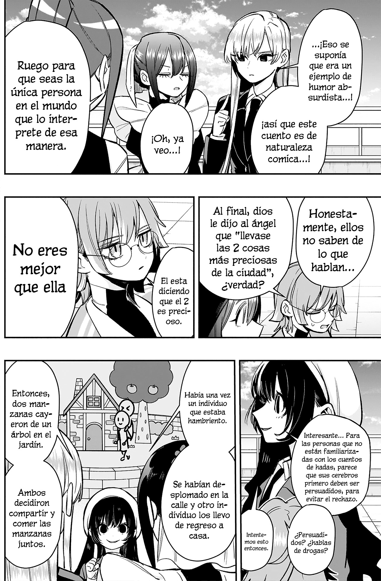 Kimi no koto ga Dai Dai Dai Dai Daisuki na 100-nin no Kanojo Capitulo 178: El extraño mundo de Meru del que la Familia Rentarou no tenía idea página 16