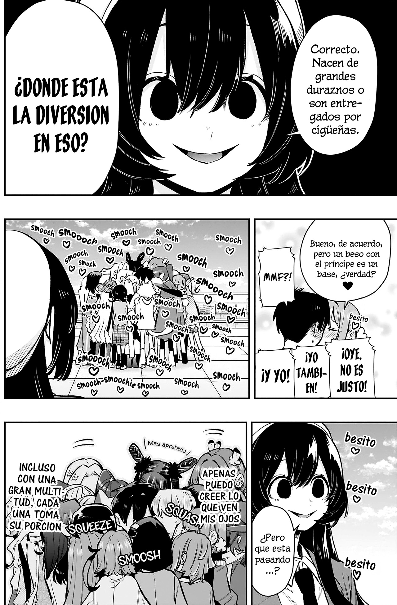 Kimi no koto ga Dai Dai Dai Dai Daisuki na 100-nin no Kanojo Capitulo 178: El extraño mundo de Meru del que la Familia Rentarou no tenía idea página 18