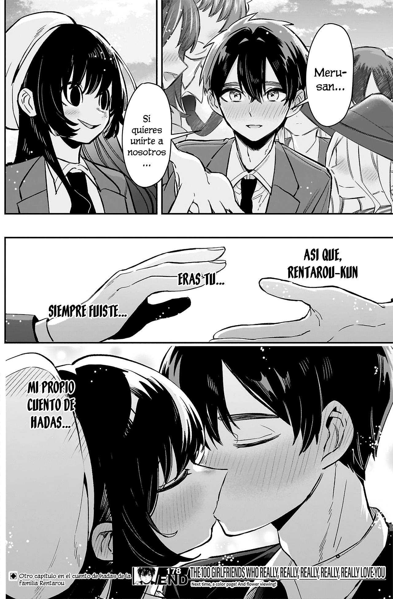 Kimi no koto ga Dai Dai Dai Dai Daisuki na 100-nin no Kanojo Capitulo 178: El extraño mundo de Meru del que la Familia Rentarou no tenía idea página 20