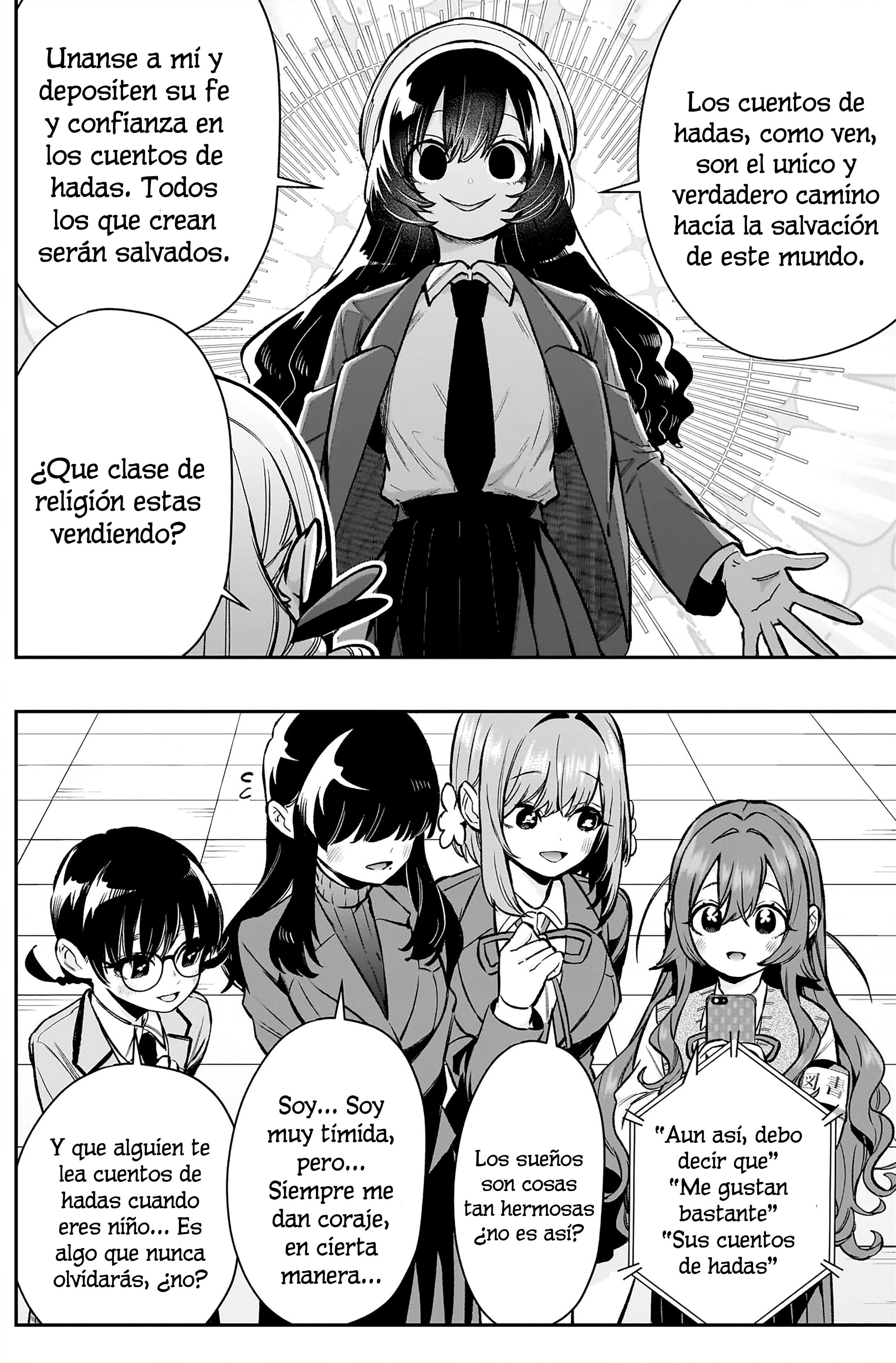 Kimi no koto ga Dai Dai Dai Dai Daisuki na 100-nin no Kanojo Capitulo 178: El extraño mundo de Meru del que la Familia Rentarou no tenía idea página 4