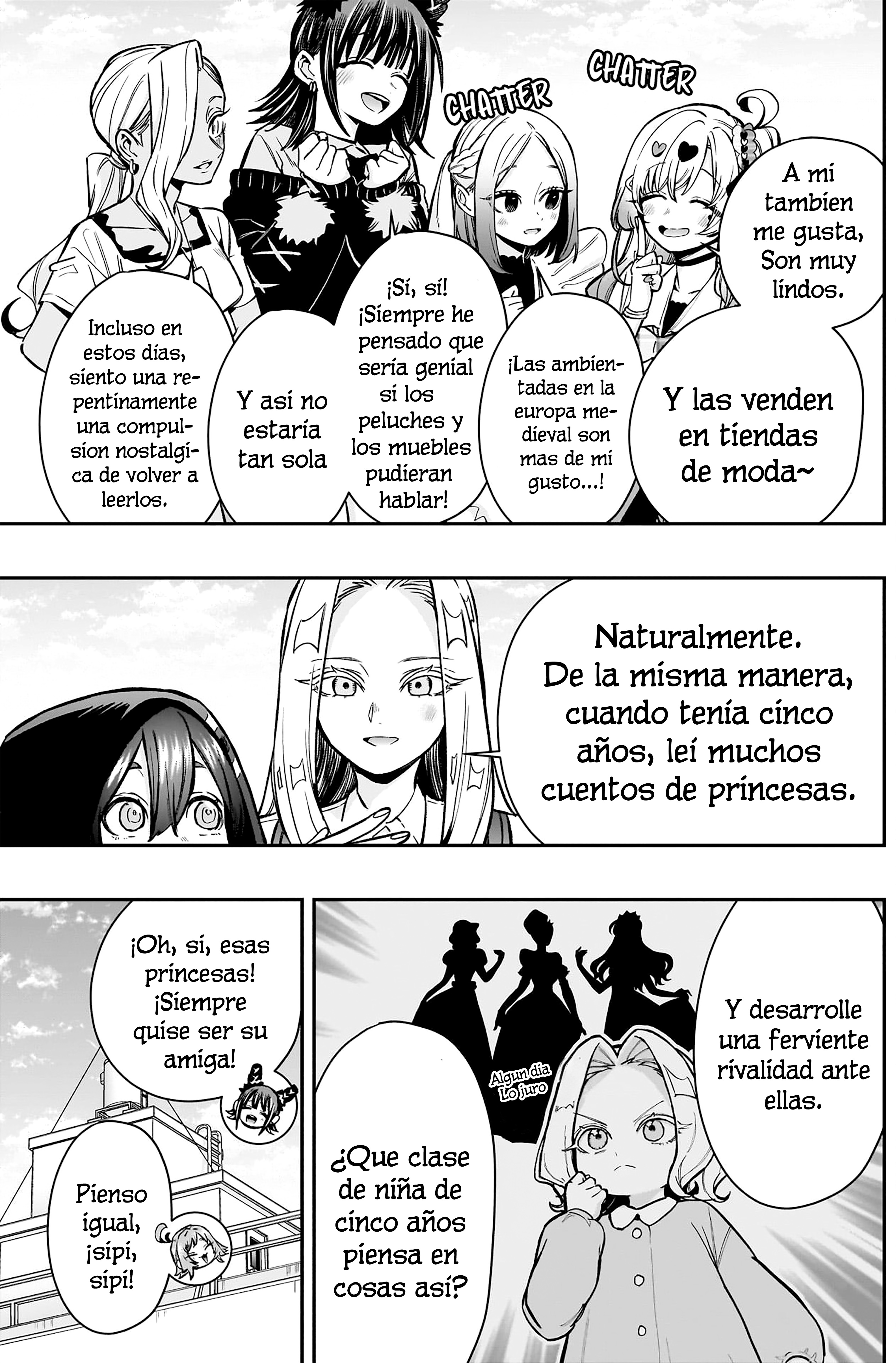 Kimi no koto ga Dai Dai Dai Dai Daisuki na 100-nin no Kanojo Capitulo 178: El extraño mundo de Meru del que la Familia Rentarou no tenía idea página 5