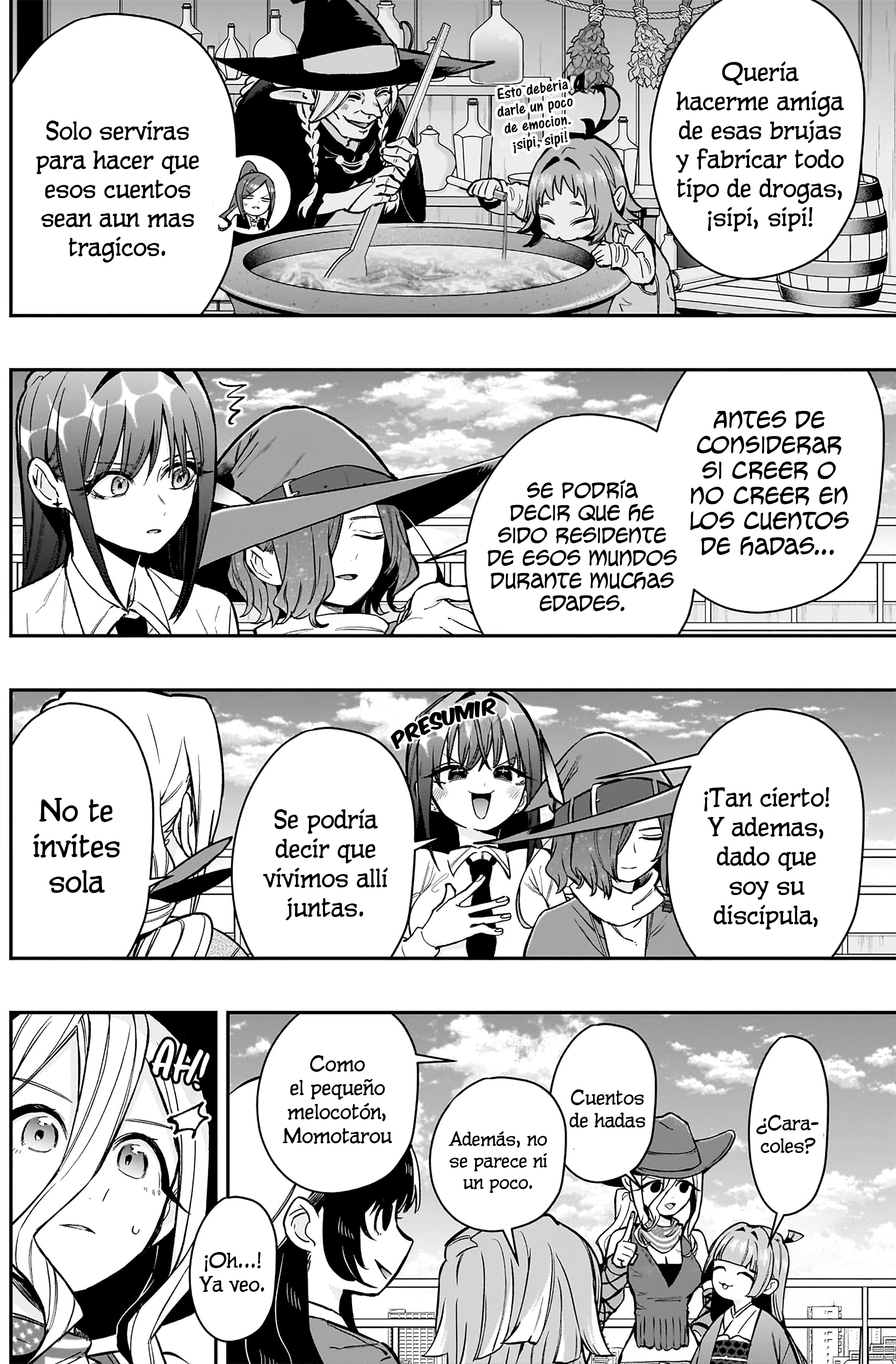Kimi no koto ga Dai Dai Dai Dai Daisuki na 100-nin no Kanojo Capitulo 178: El extraño mundo de Meru del que la Familia Rentarou no tenía idea página 6