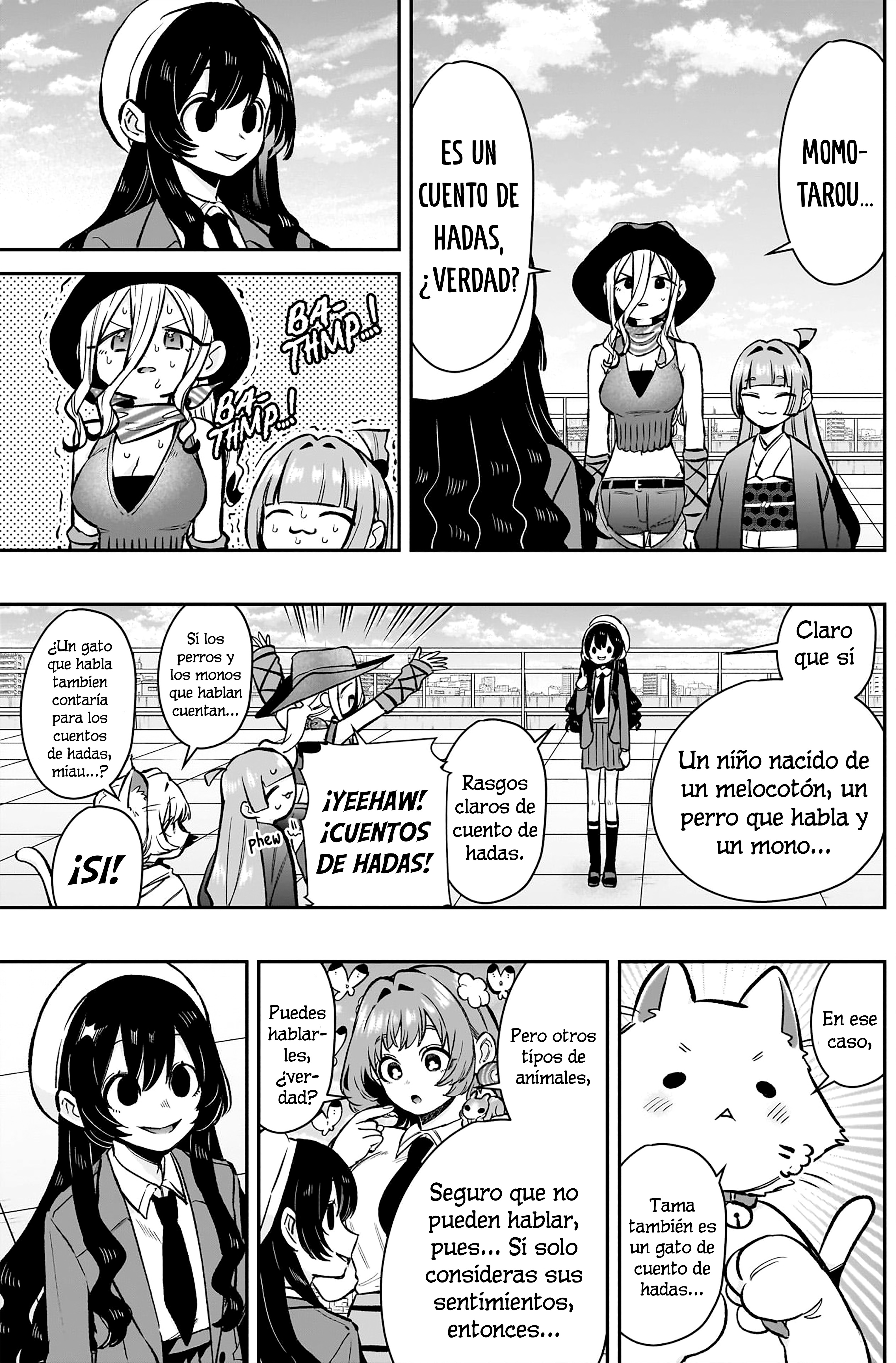 Kimi no koto ga Dai Dai Dai Dai Daisuki na 100-nin no Kanojo Capitulo 178: El extraño mundo de Meru del que la Familia Rentarou no tenía idea página 7