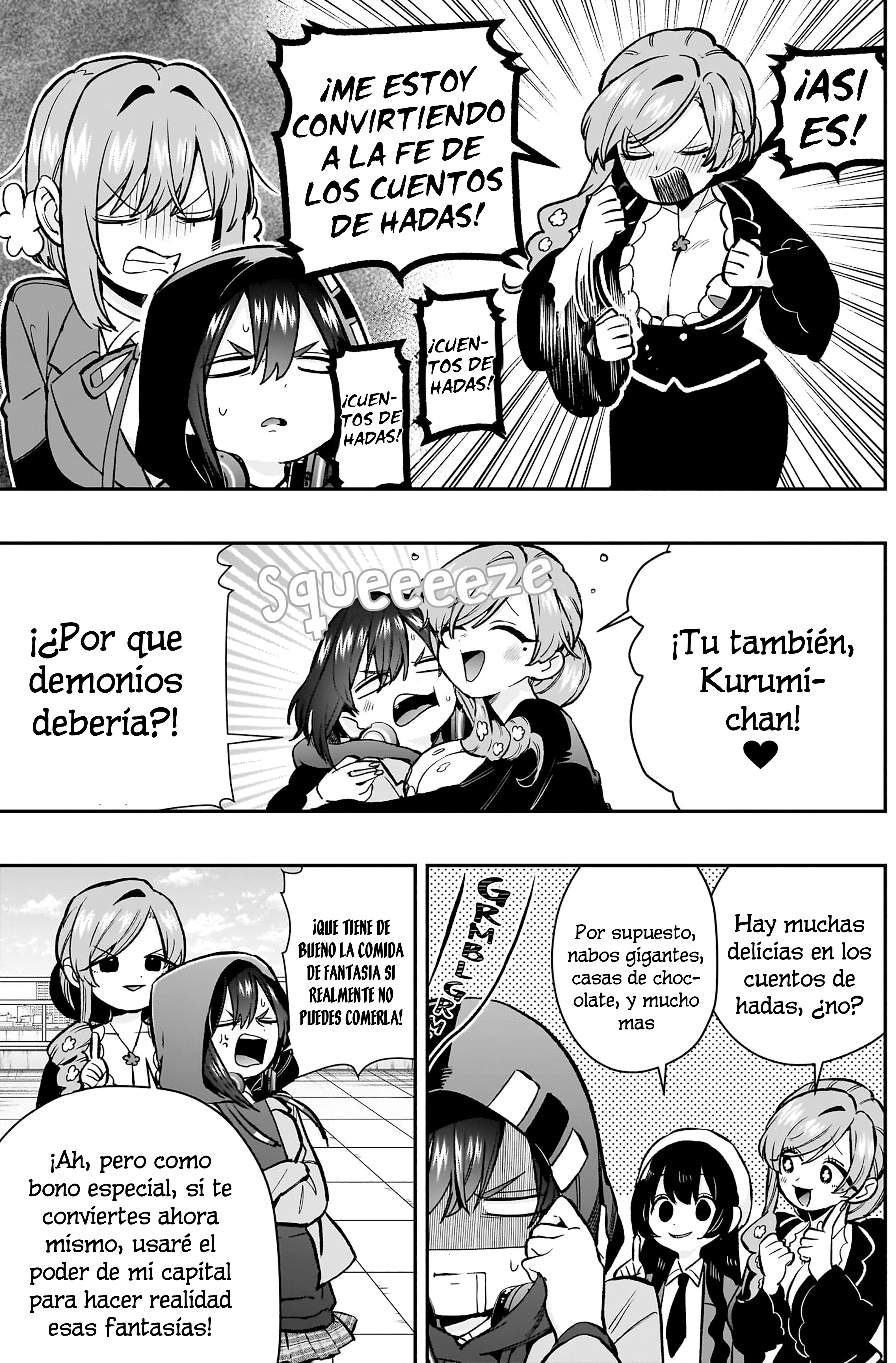 Kimi no koto ga Dai Dai Dai Dai Daisuki na 100-nin no Kanojo Capitulo 178: El extraño mundo de Meru del que la Familia Rentarou no tenía idea página 9