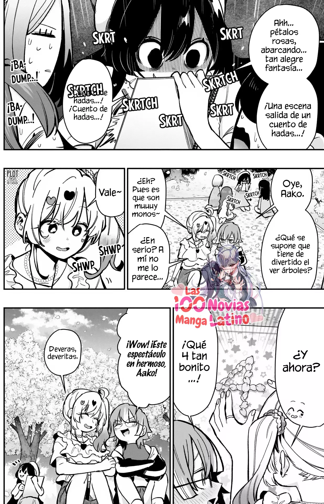 Kimi no koto ga Dai Dai Dai Dai Daisuki na 100-nin no Kanojo Capitulo 179: La observación de flores de la familia Rentarou página 13