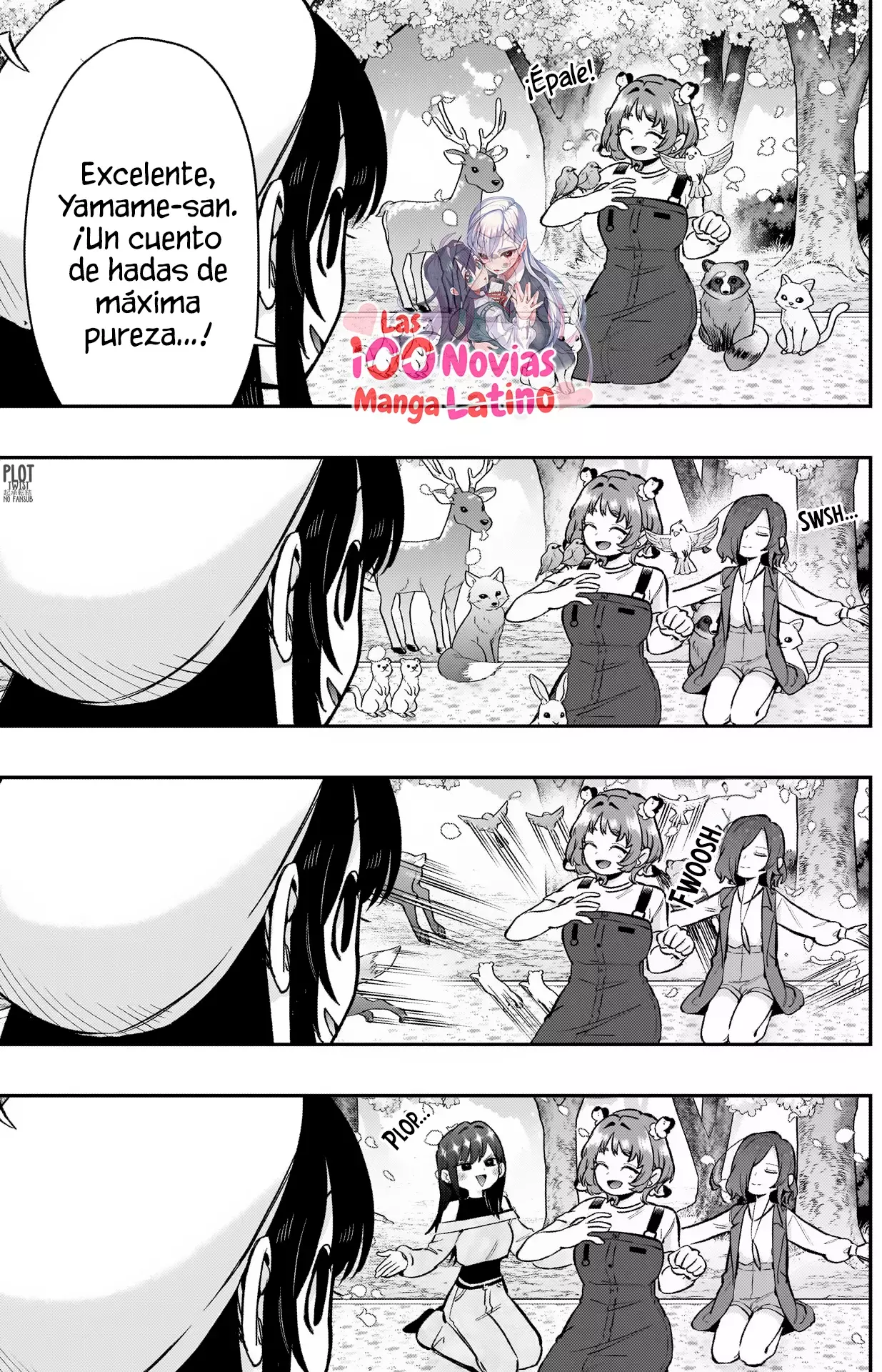 Kimi no koto ga Dai Dai Dai Dai Daisuki na 100-nin no Kanojo Capitulo 179: La observación de flores de la familia Rentarou página 14