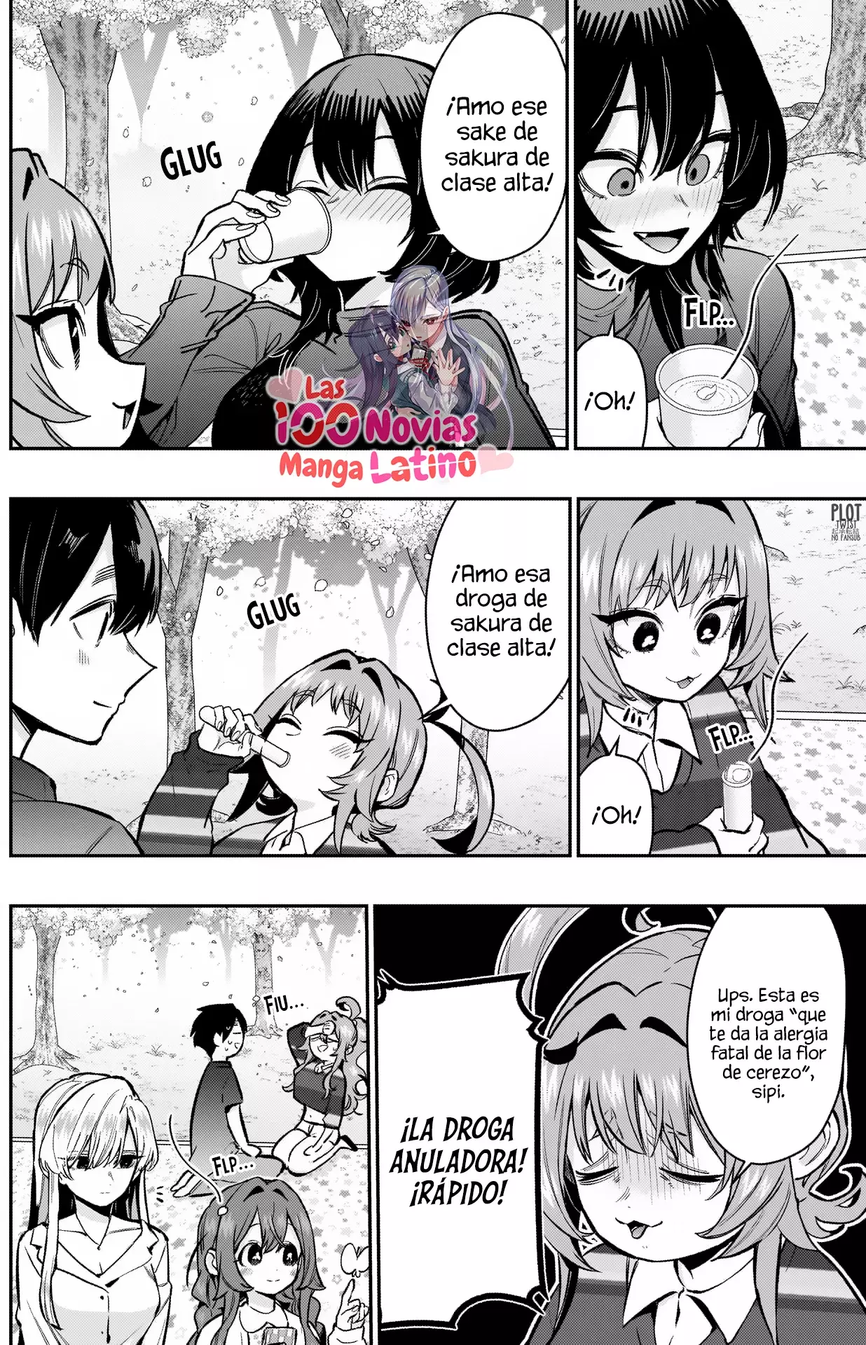 Kimi no koto ga Dai Dai Dai Dai Daisuki na 100-nin no Kanojo Capitulo 179: La observación de flores de la familia Rentarou página 15