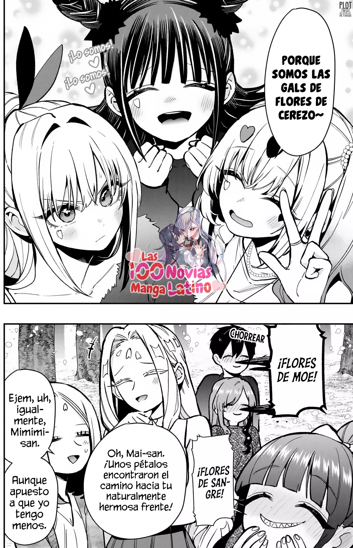 Kimi no koto ga Dai Dai Dai Dai Daisuki na 100-nin no Kanojo Capitulo 179: La observación de flores de la familia Rentarou página 17