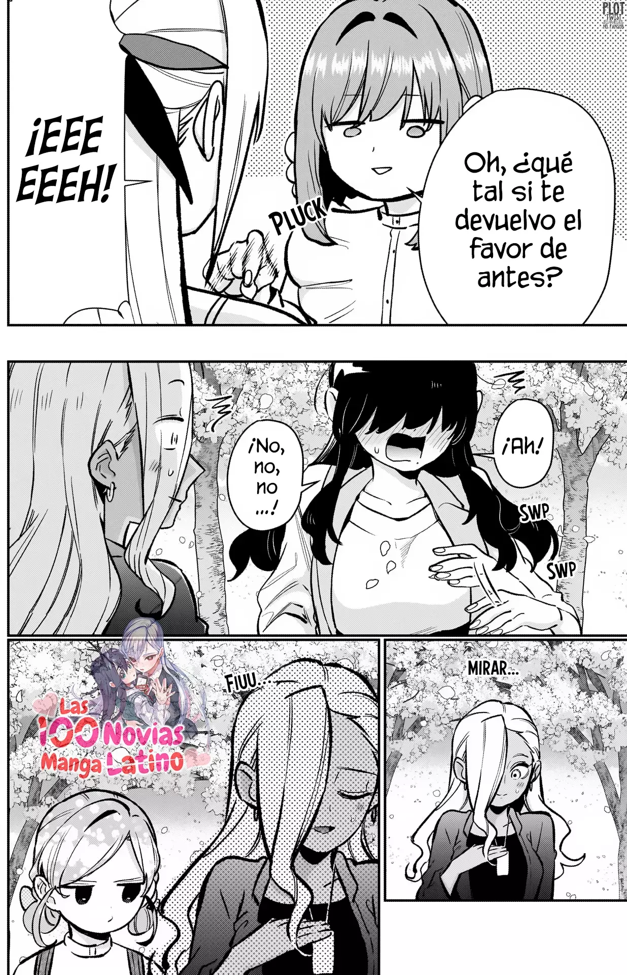 Kimi no koto ga Dai Dai Dai Dai Daisuki na 100-nin no Kanojo Capitulo 179: La observación de flores de la familia Rentarou página 19