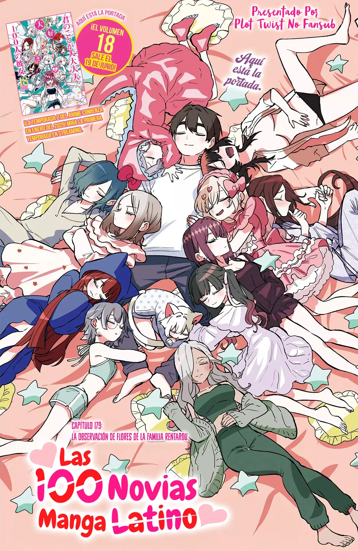 Kimi no koto ga Dai Dai Dai Dai Daisuki na 100-nin no Kanojo Capitulo 179: La observación de flores de la familia Rentarou página 3