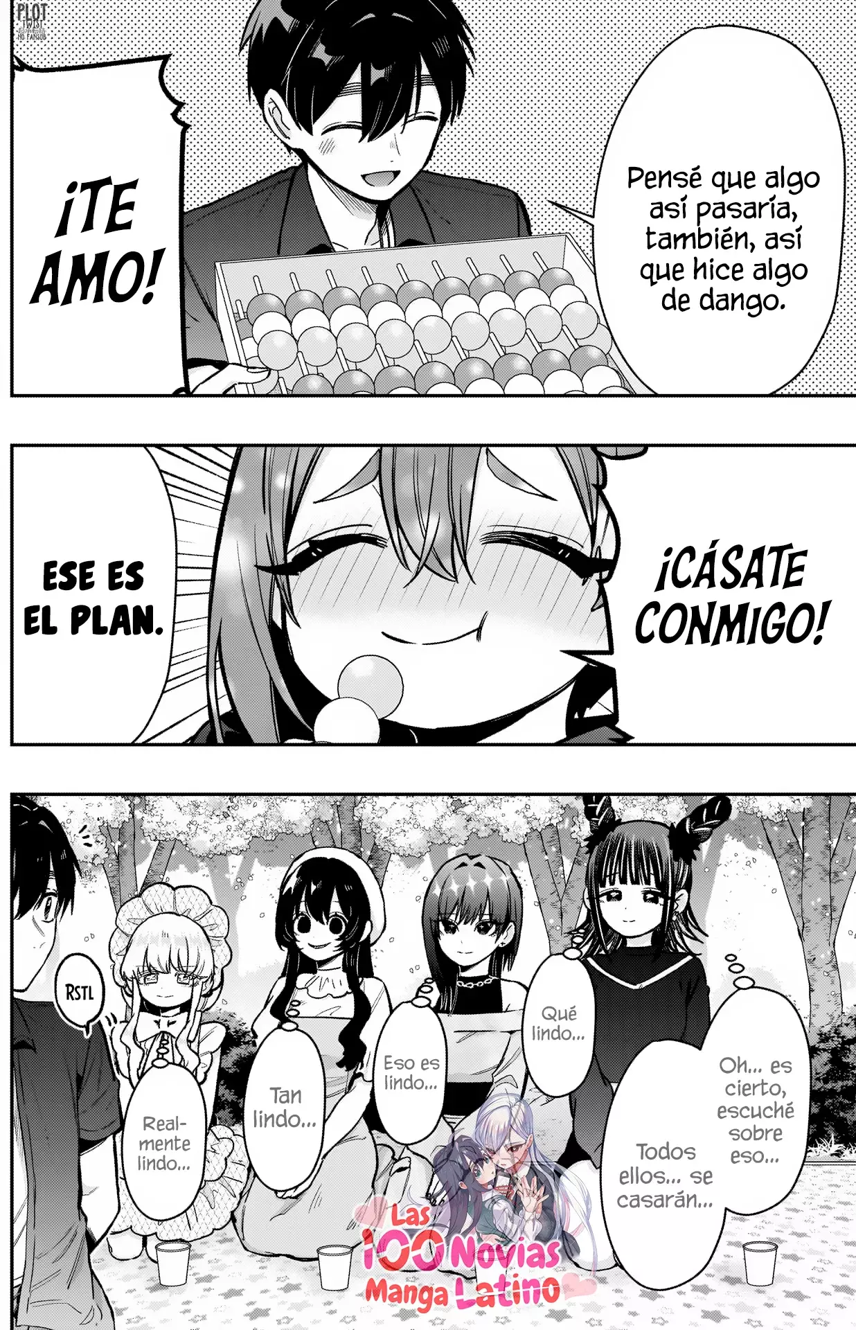 Kimi no koto ga Dai Dai Dai Dai Daisuki na 100-nin no Kanojo Capitulo 179: La observación de flores de la familia Rentarou página 9