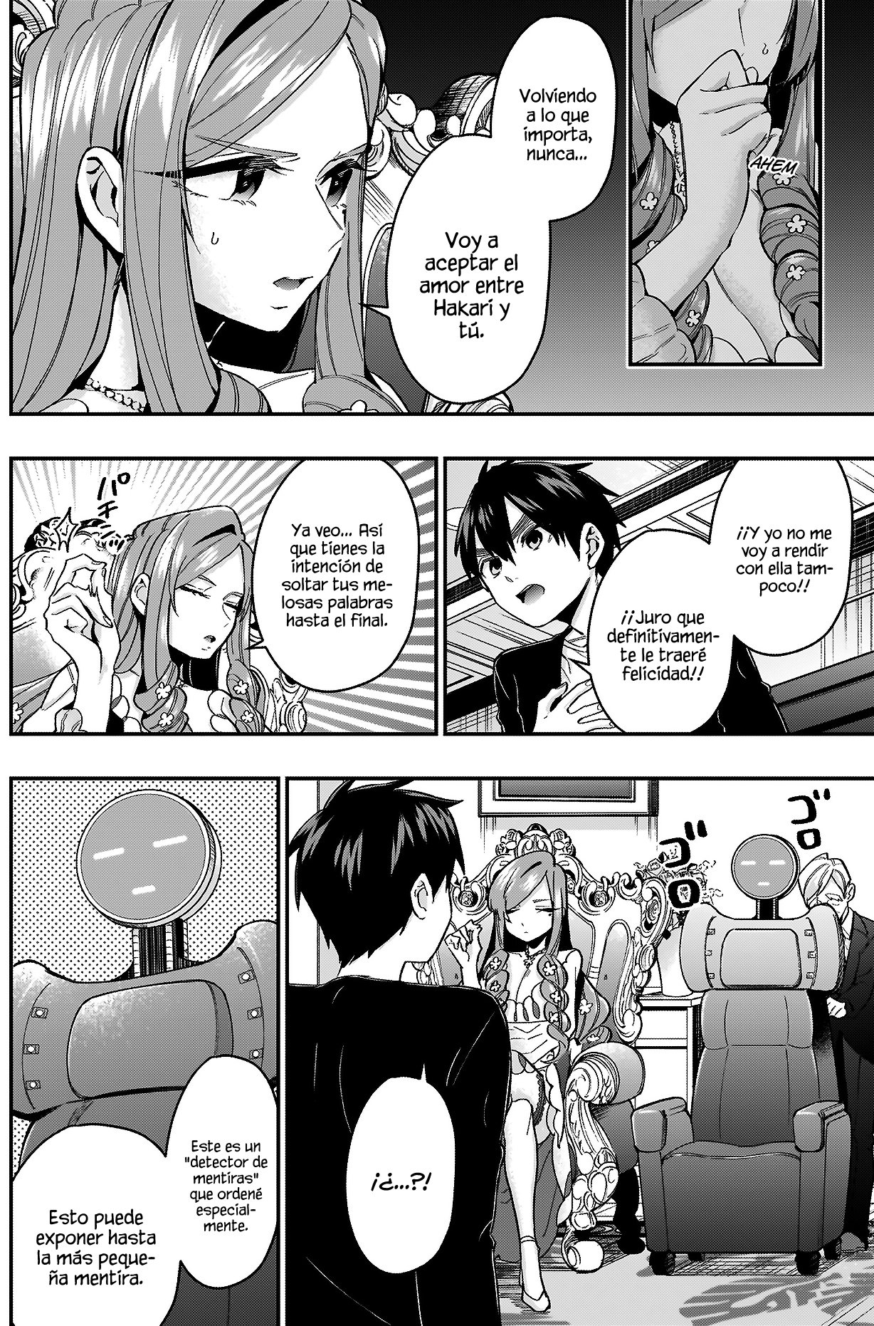 Kimi no koto ga Dai Dai Dai Dai Daisuki na 100-nin no Kanojo Capitulo 18: El Detector de Mentiras, el juicio de la bruja página 5