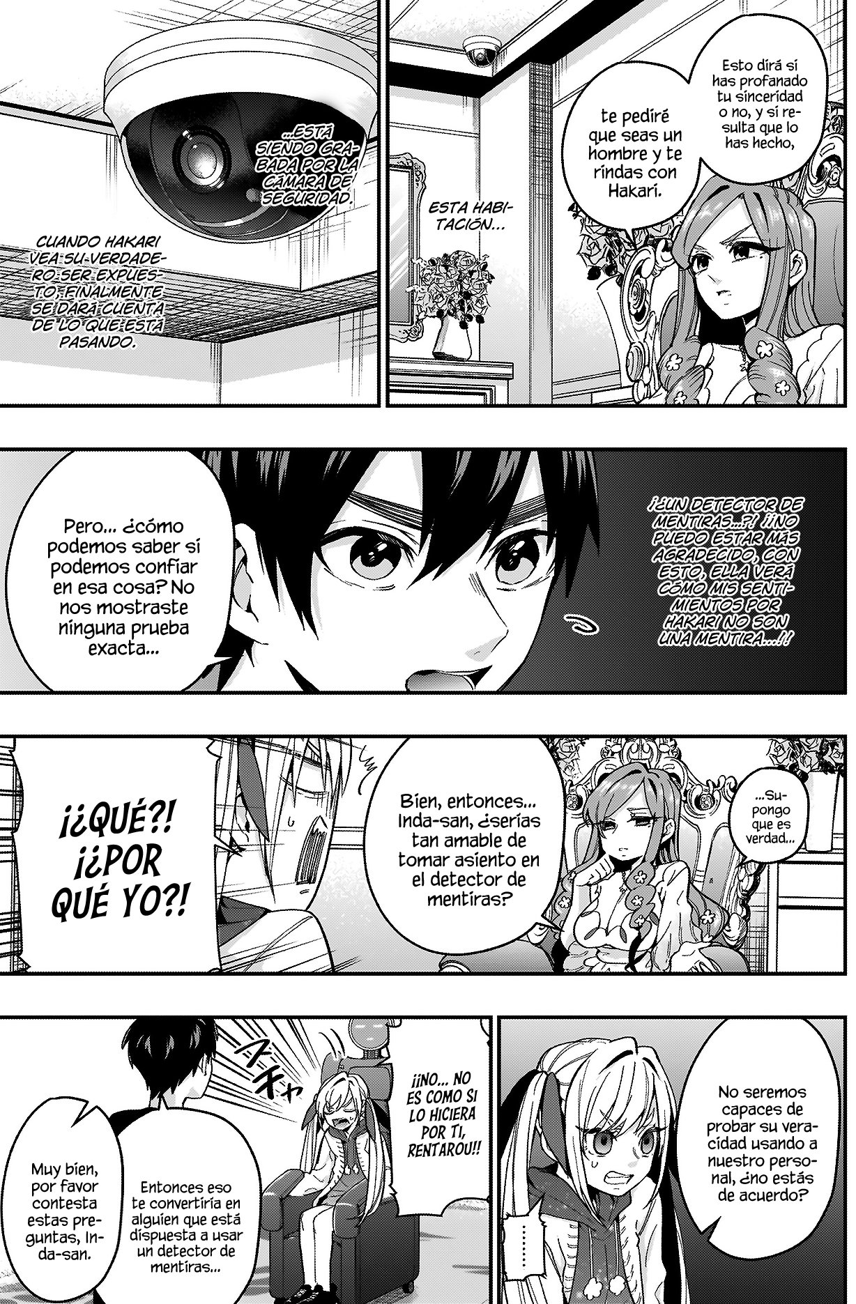 Kimi no koto ga Dai Dai Dai Dai Daisuki na 100-nin no Kanojo Capitulo 18: El Detector de Mentiras, el juicio de la bruja página 6
