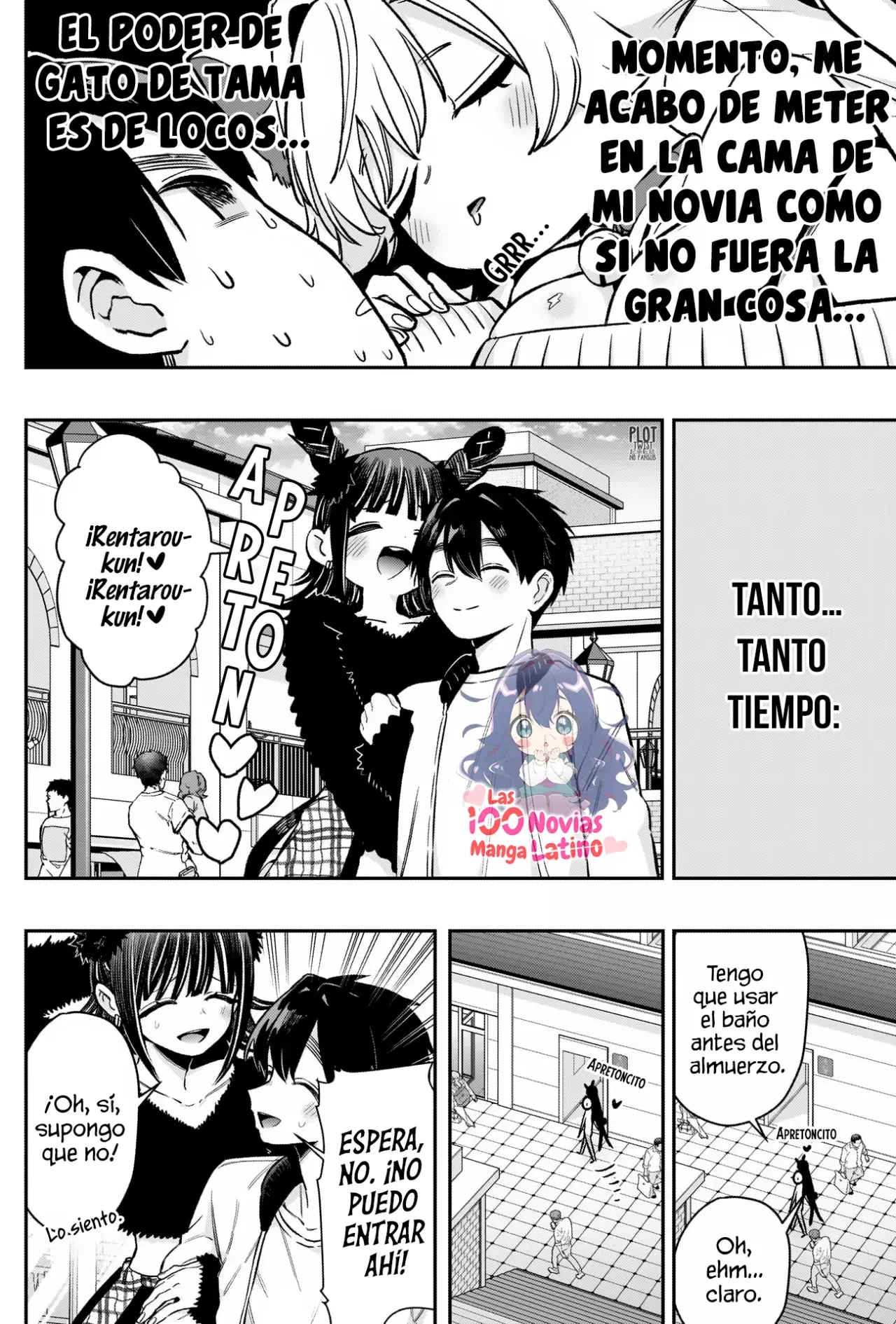 Kimi no koto ga Dai Dai Dai Dai Daisuki na 100-nin no Kanojo Capitulo 180: El día a día de Rentarou con sus novias (Parte 1) página 7