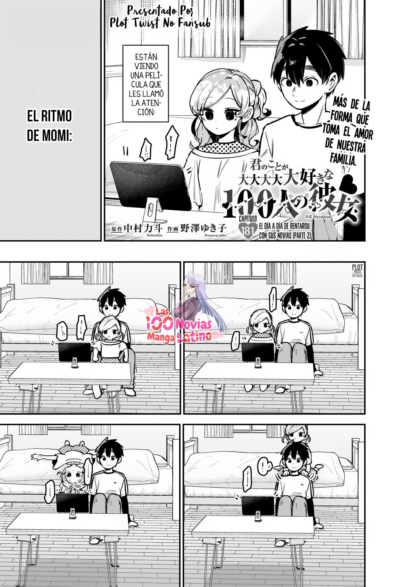 Kimi no koto ga Dai Dai Dai Dai Daisuki na 100-nin no Kanojo Capitulo 181: El día a día de Rentarou con sus novias (parte 2) página 2