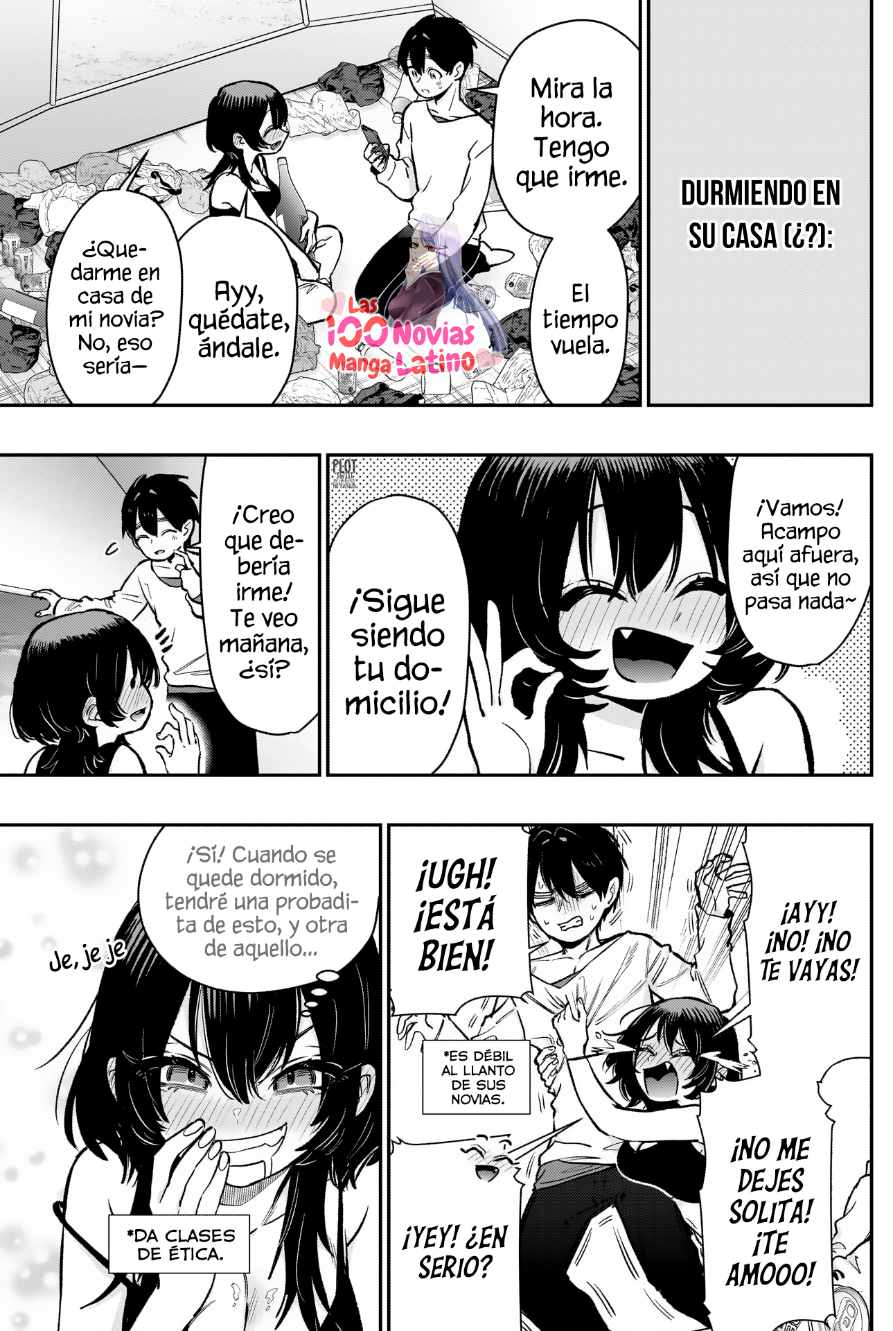Kimi no koto ga Dai Dai Dai Dai Daisuki na 100-nin no Kanojo Capitulo 181: El día a día de Rentarou con sus novias (parte 2) página 4